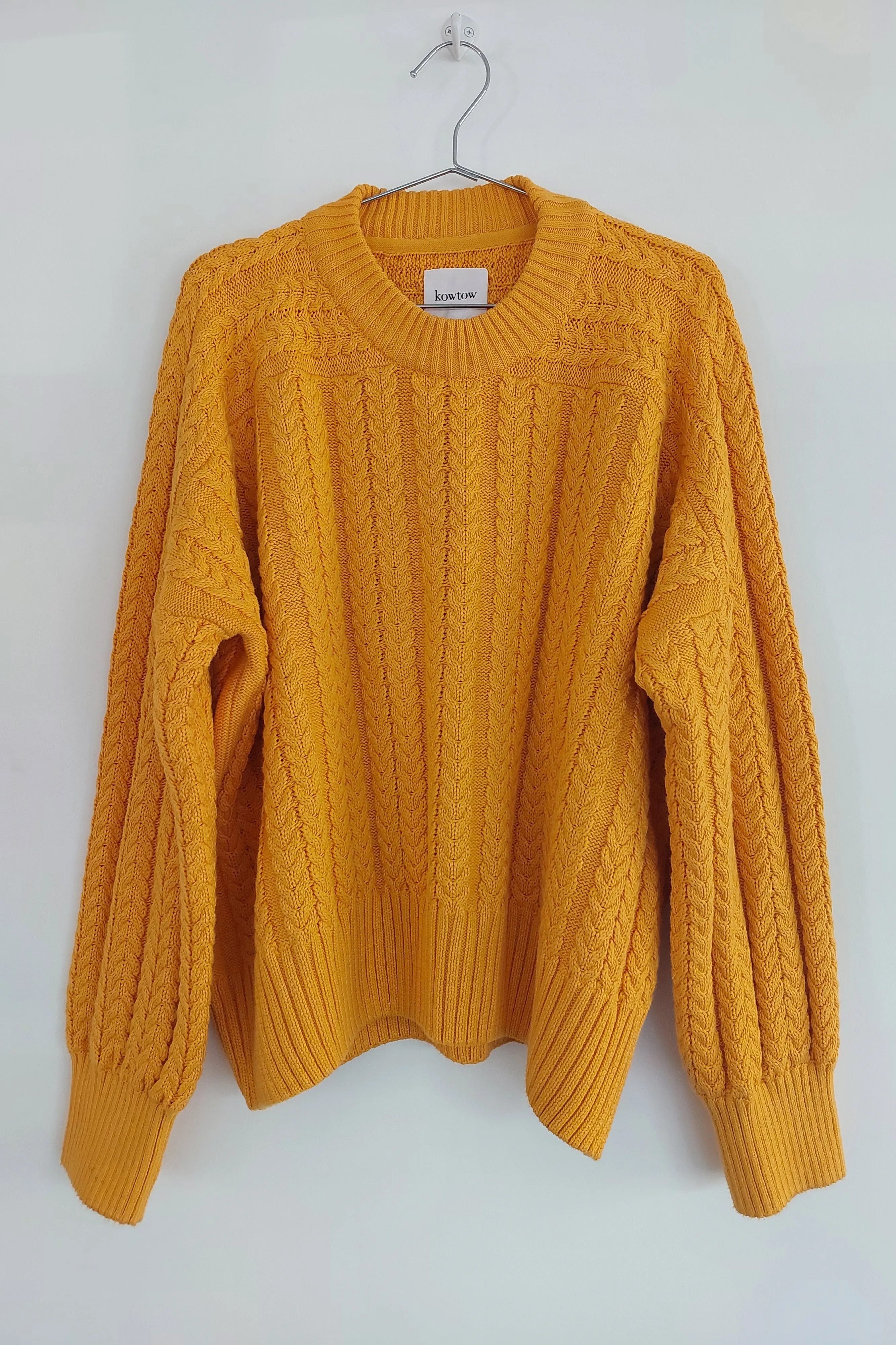 Cable Sweater sold by Kowtow product image thumbnail 2