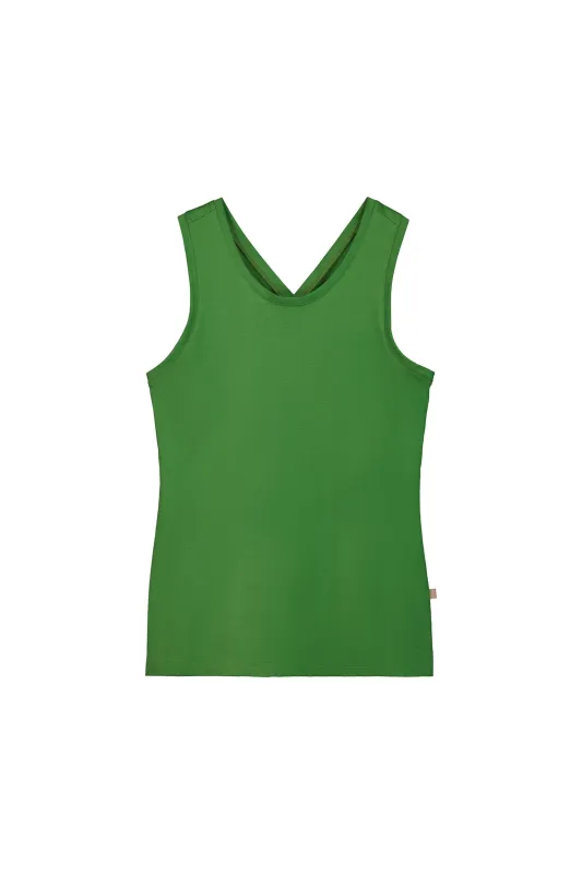 Cross Back Singlet sold by Kowtow