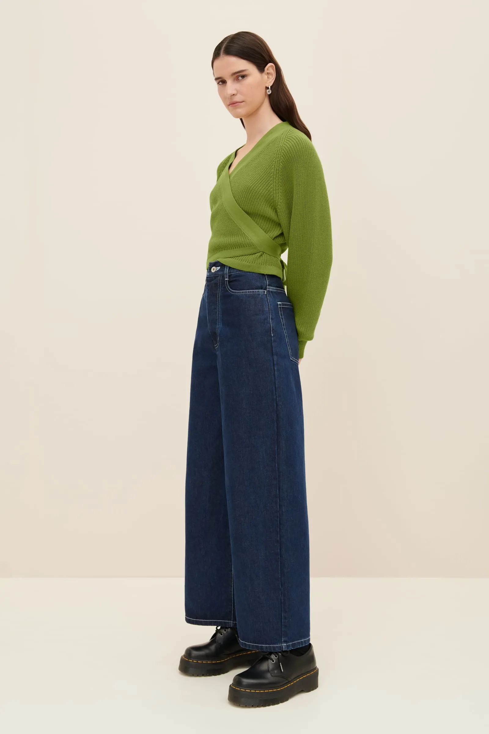 Composure Cardigan sold by Kowtow product image thumbnail 4