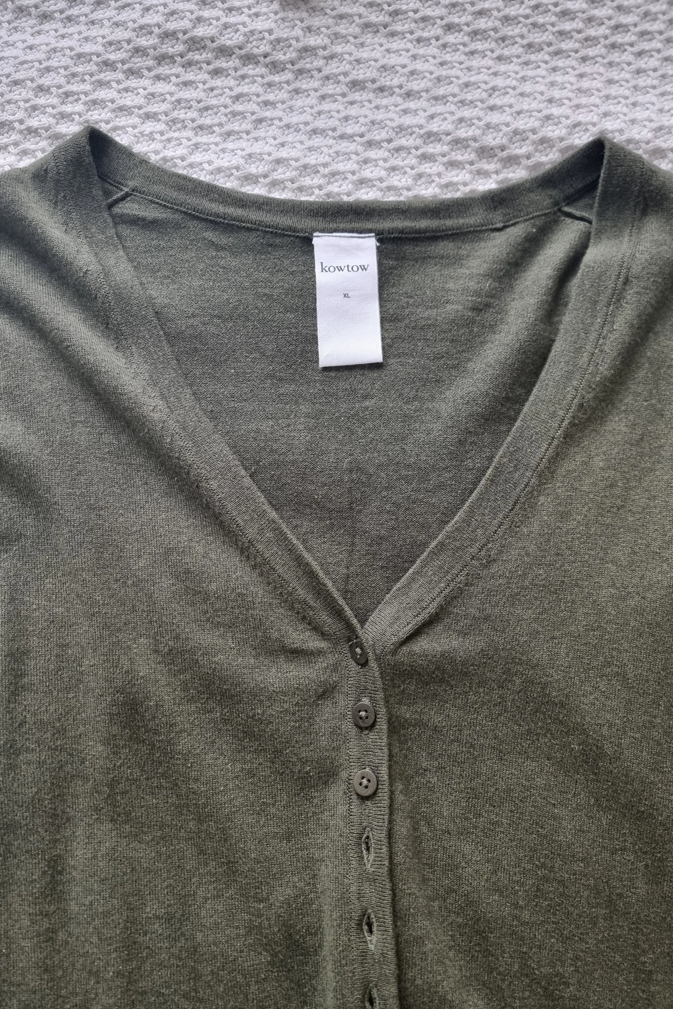 Vale Cardigan sold by Kowtow product image thumbnail 4