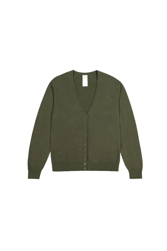 Vale Cardigan sold by Kowtow