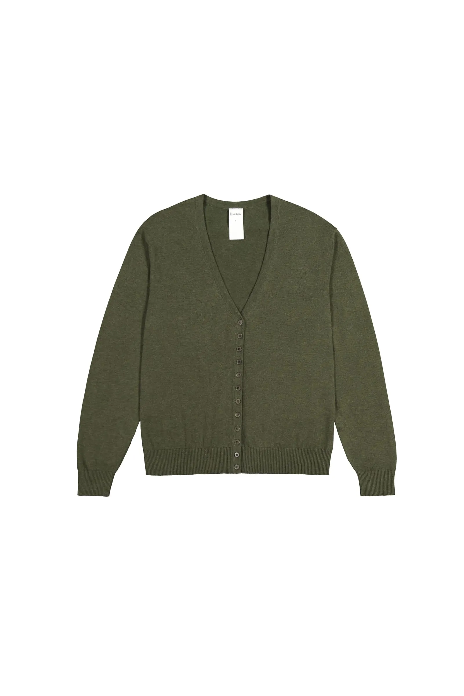 Vale Cardigan sold by Kowtow
