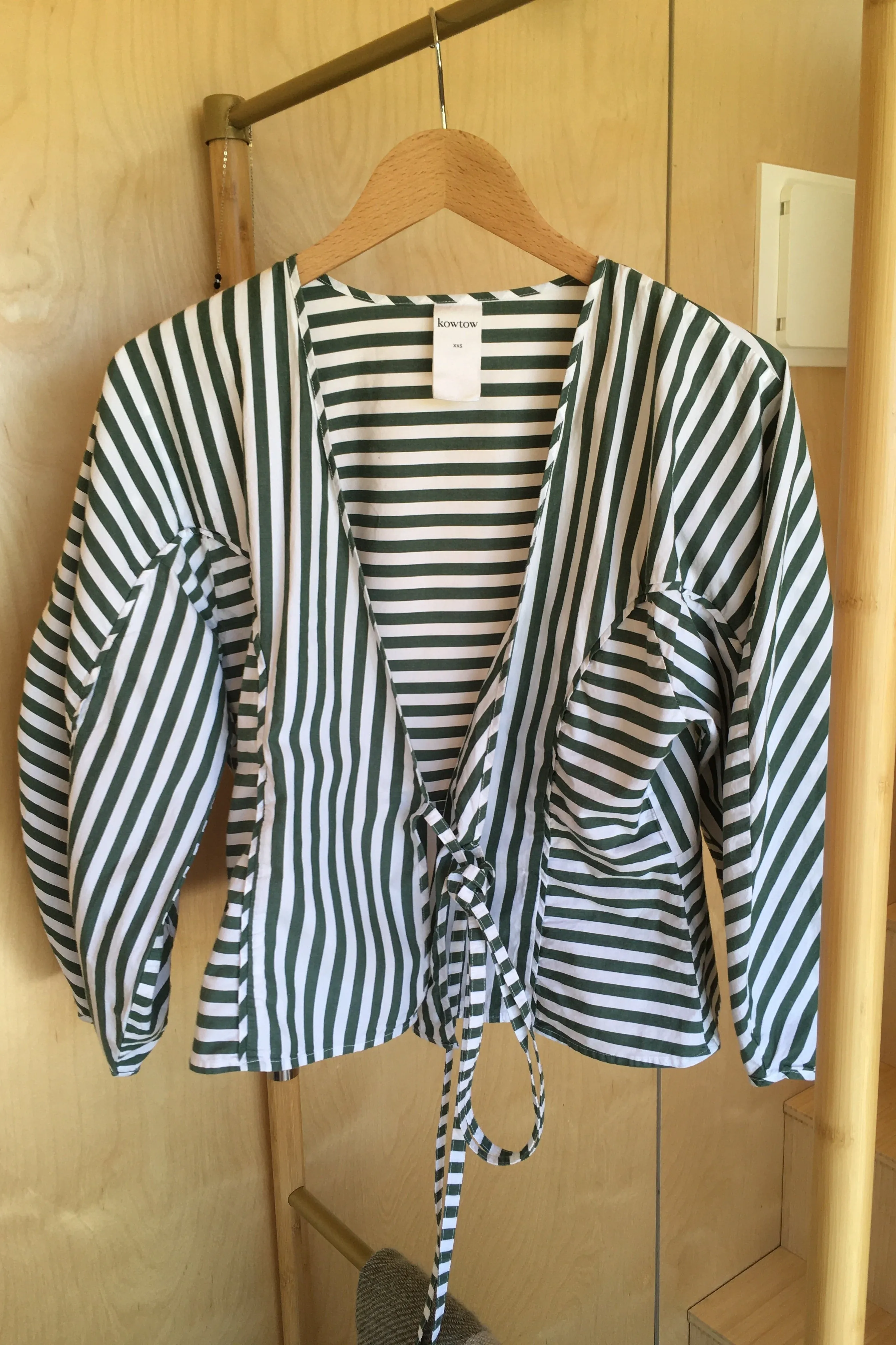 Sculptured Wrap Top sold by Kowtow product image thumbnail 3