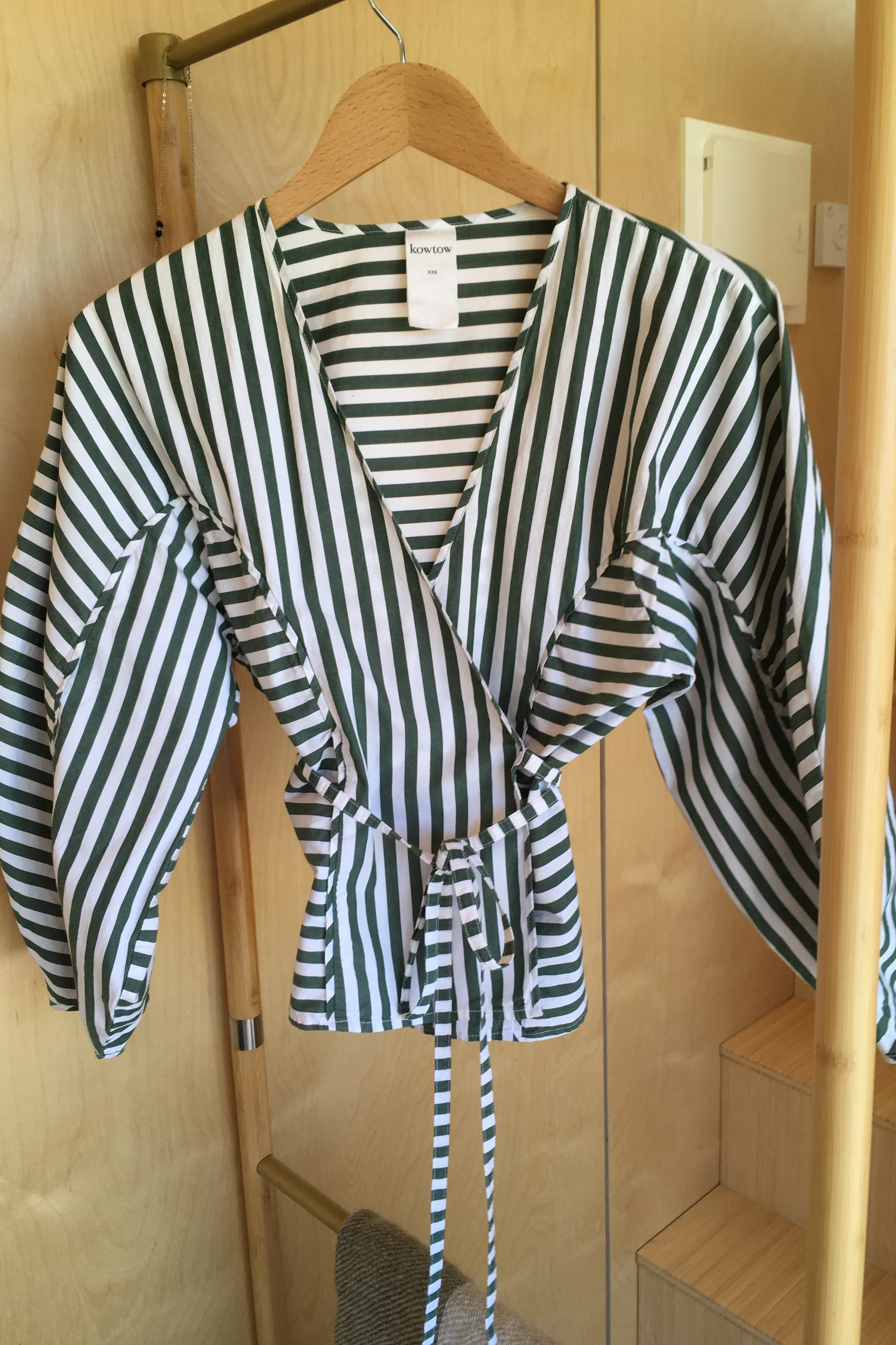 Sculptured Wrap Top sold by Kowtow product image thumbnail 2