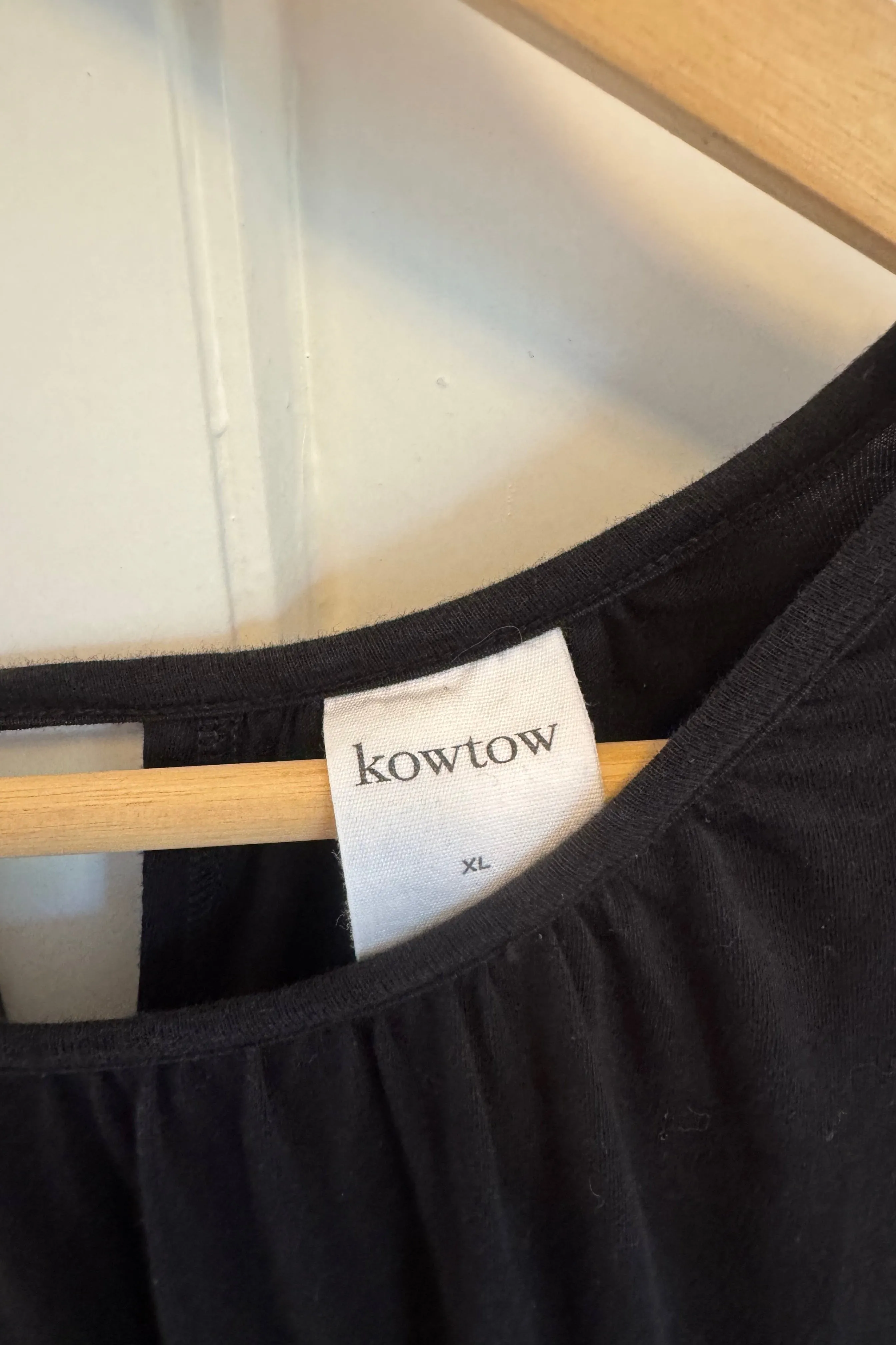 Gather Drape Dress sold by Kowtow product image thumbnail 4