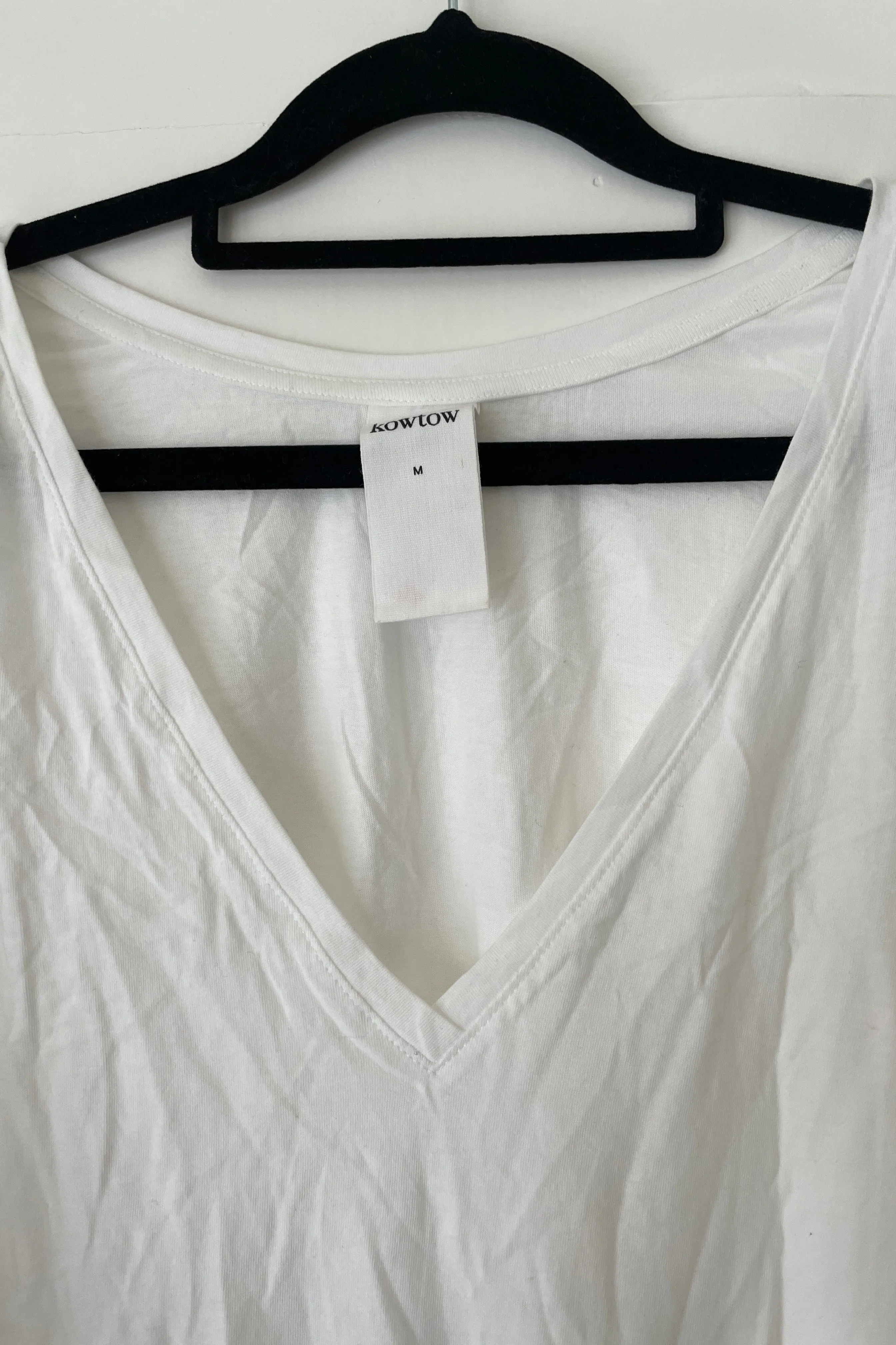 Oversized V Neck Top sold by Kowtow product image thumbnail 4