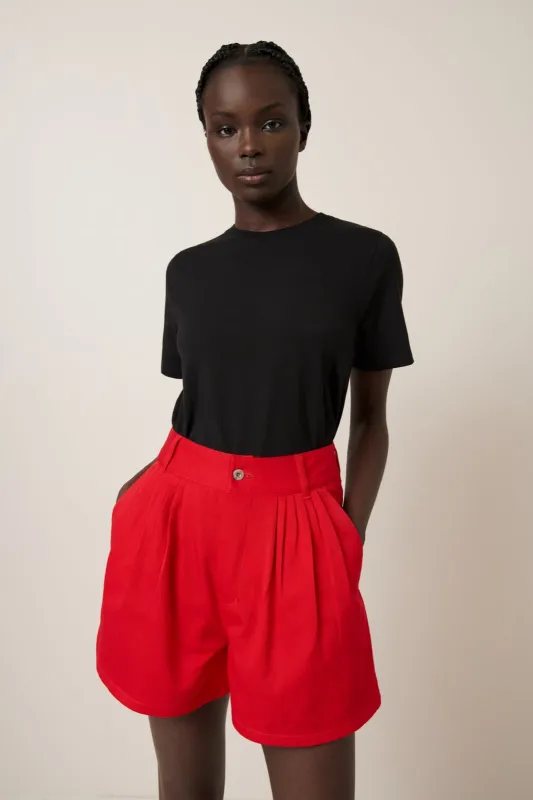 Scarlet Shorts made by Kowtow