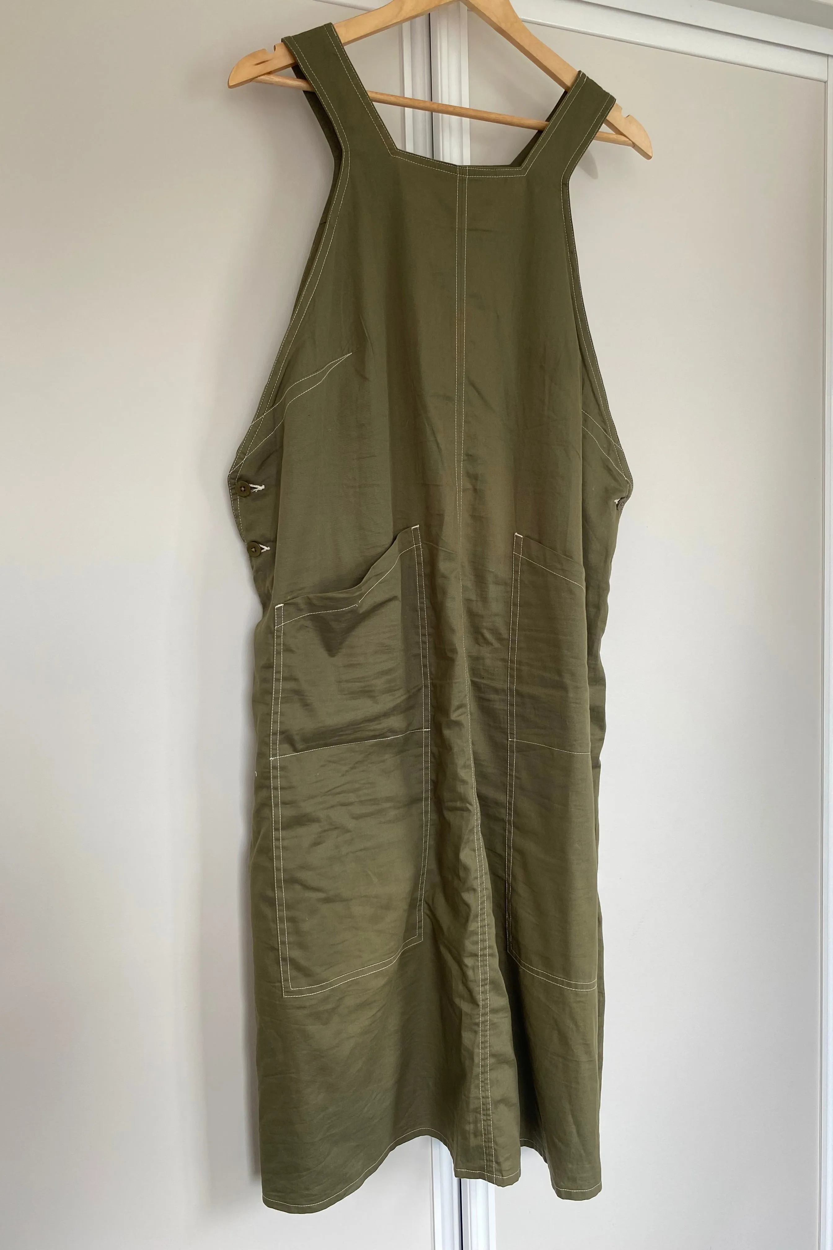 Mirror Apron Dress sold by Kowtow product image thumbnail 2