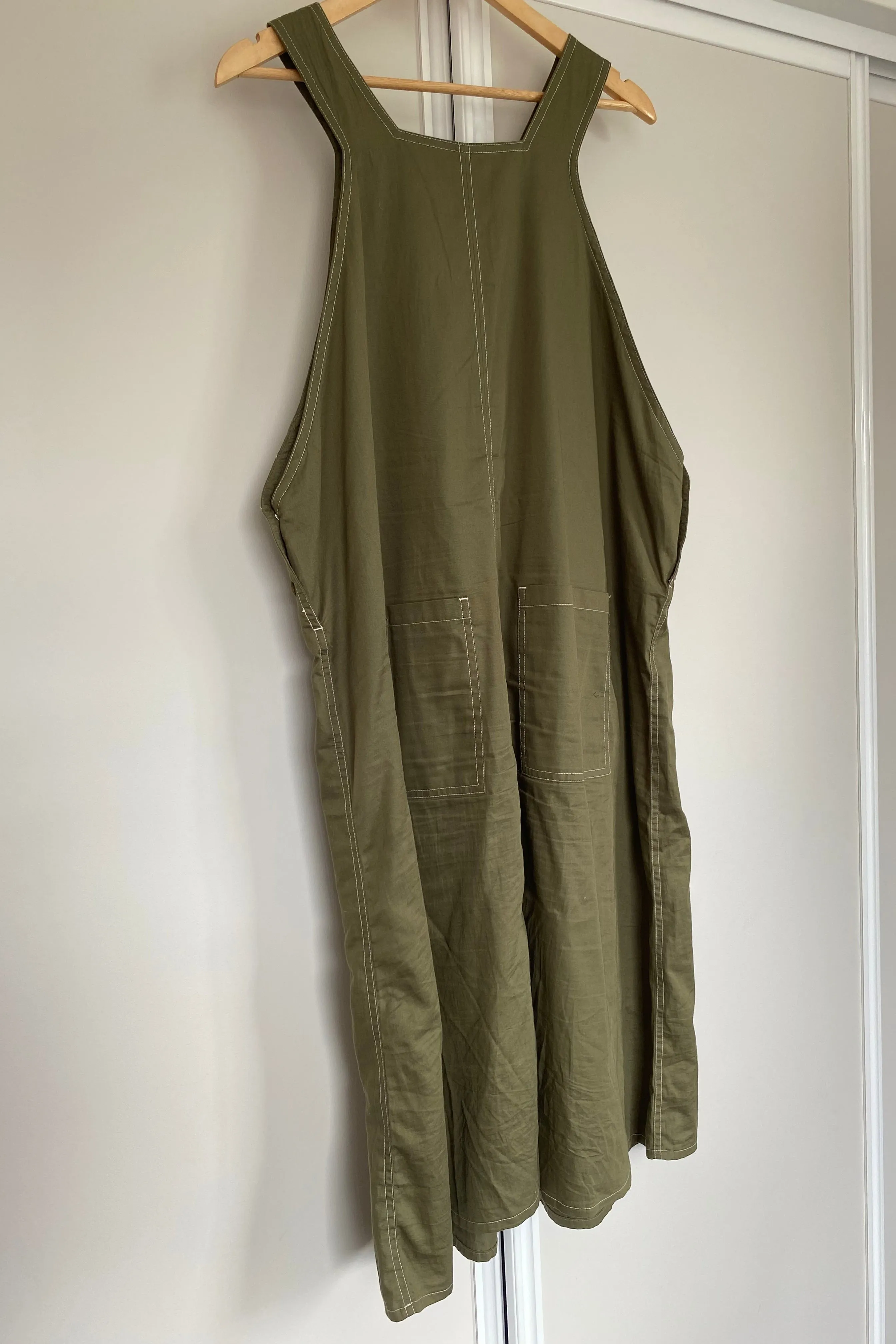 Mirror Apron Dress sold by Kowtow product image thumbnail 3