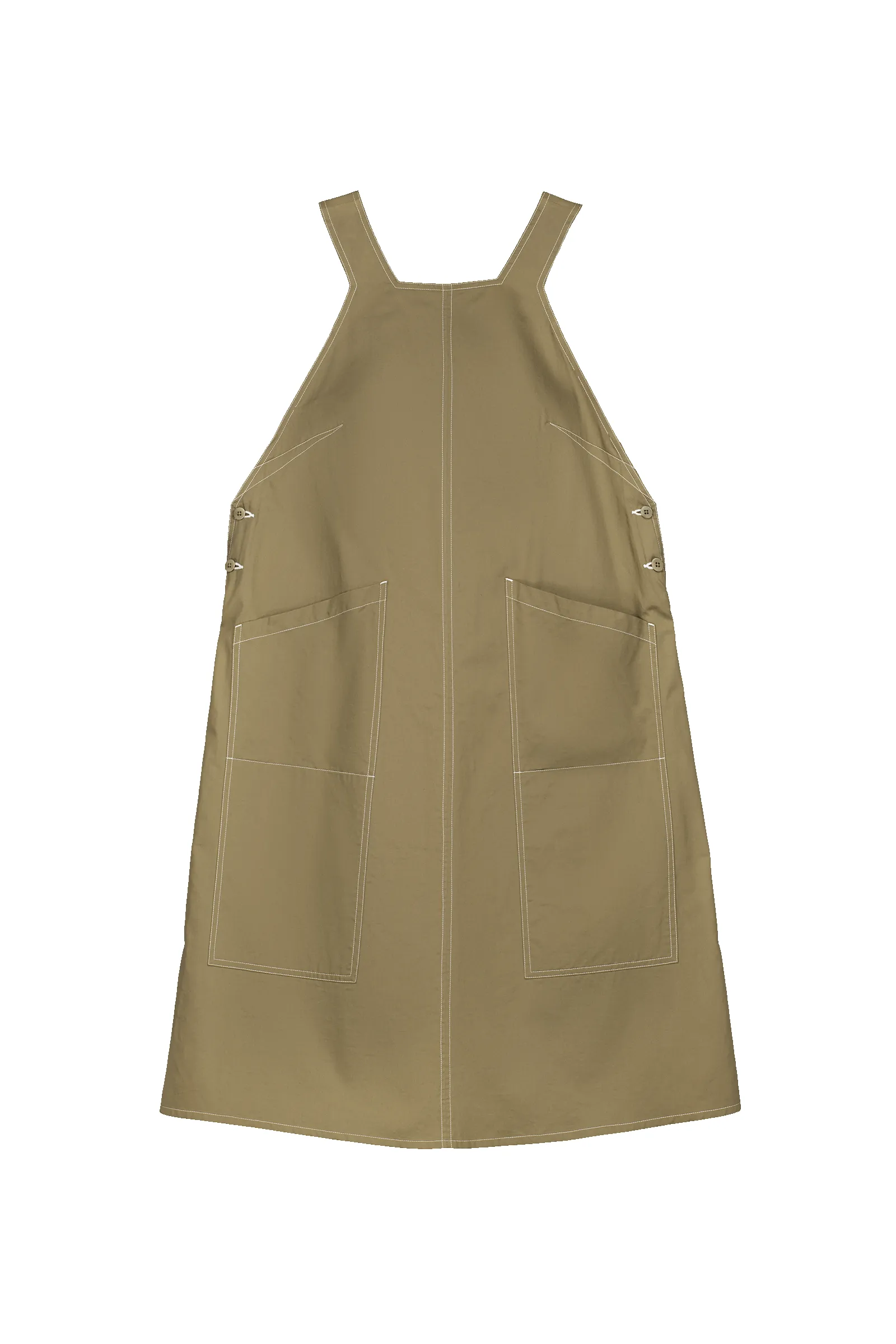Mirror Apron Dress sold by Kowtow