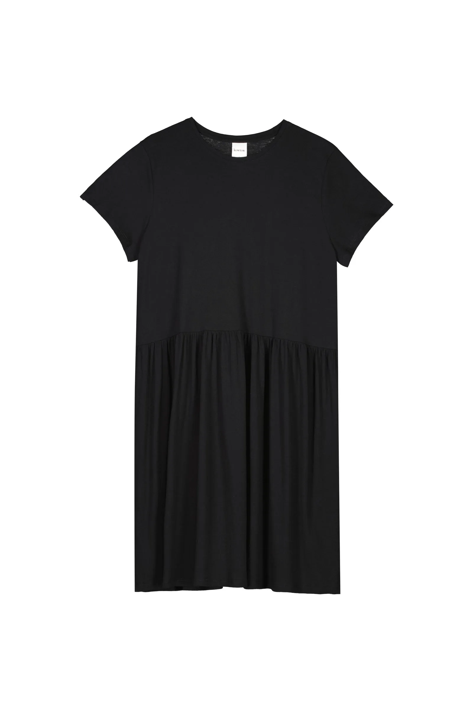 Gather Tee Dress sold by Kowtow