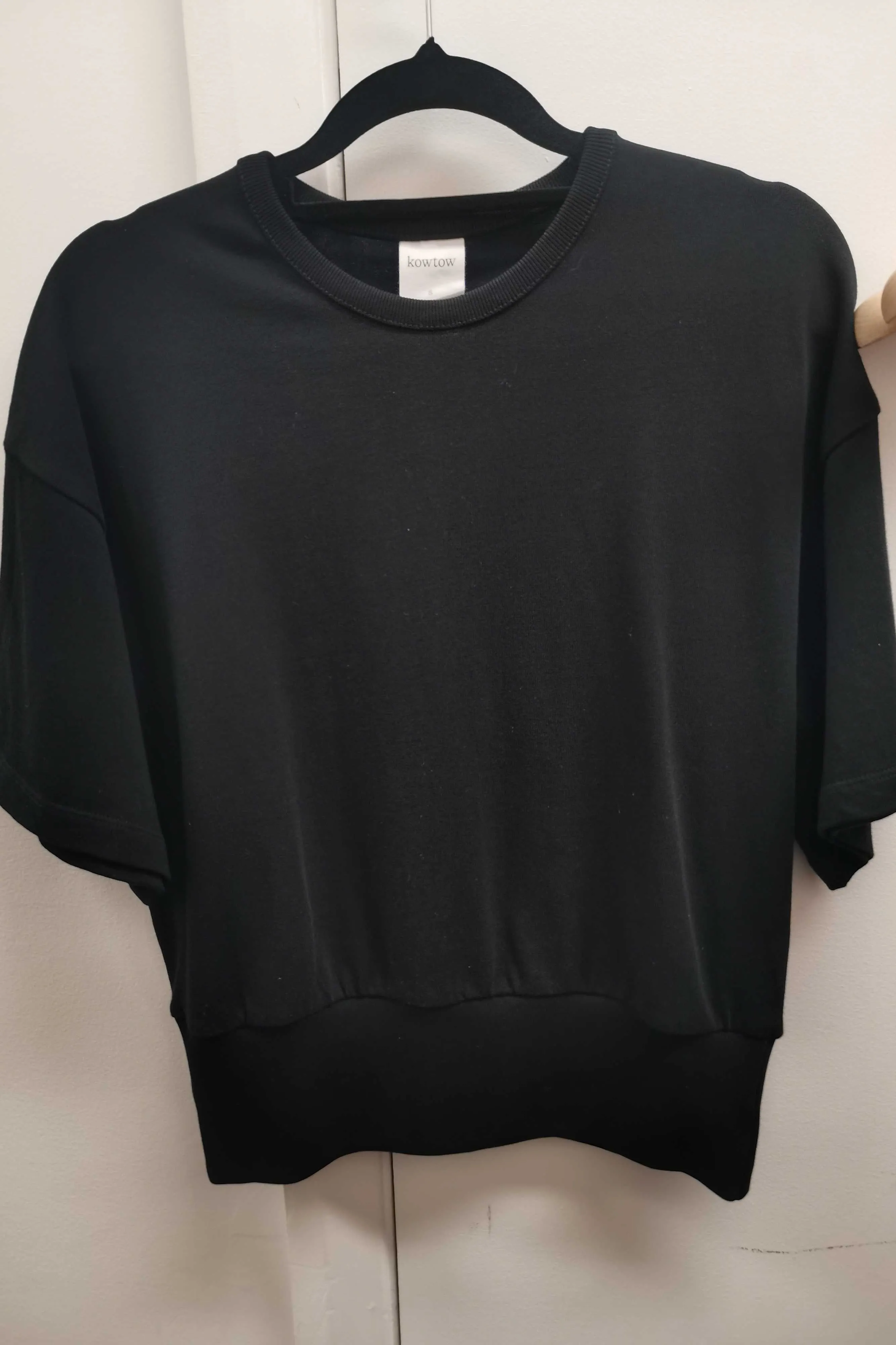 Boxy Rib Tee sold by Kowtow product image thumbnail 2