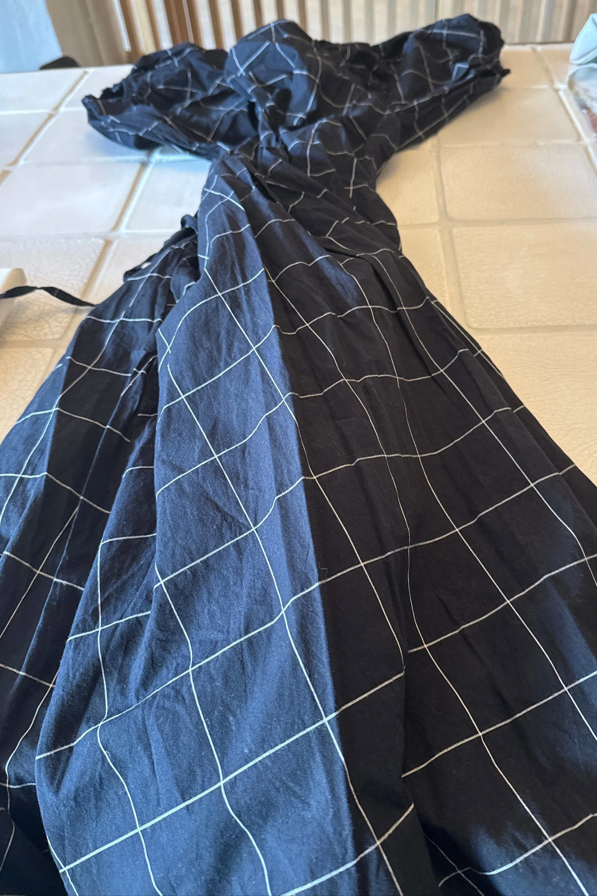 Etel Wrap Dress sold by Kowtow product image thumbnail 4