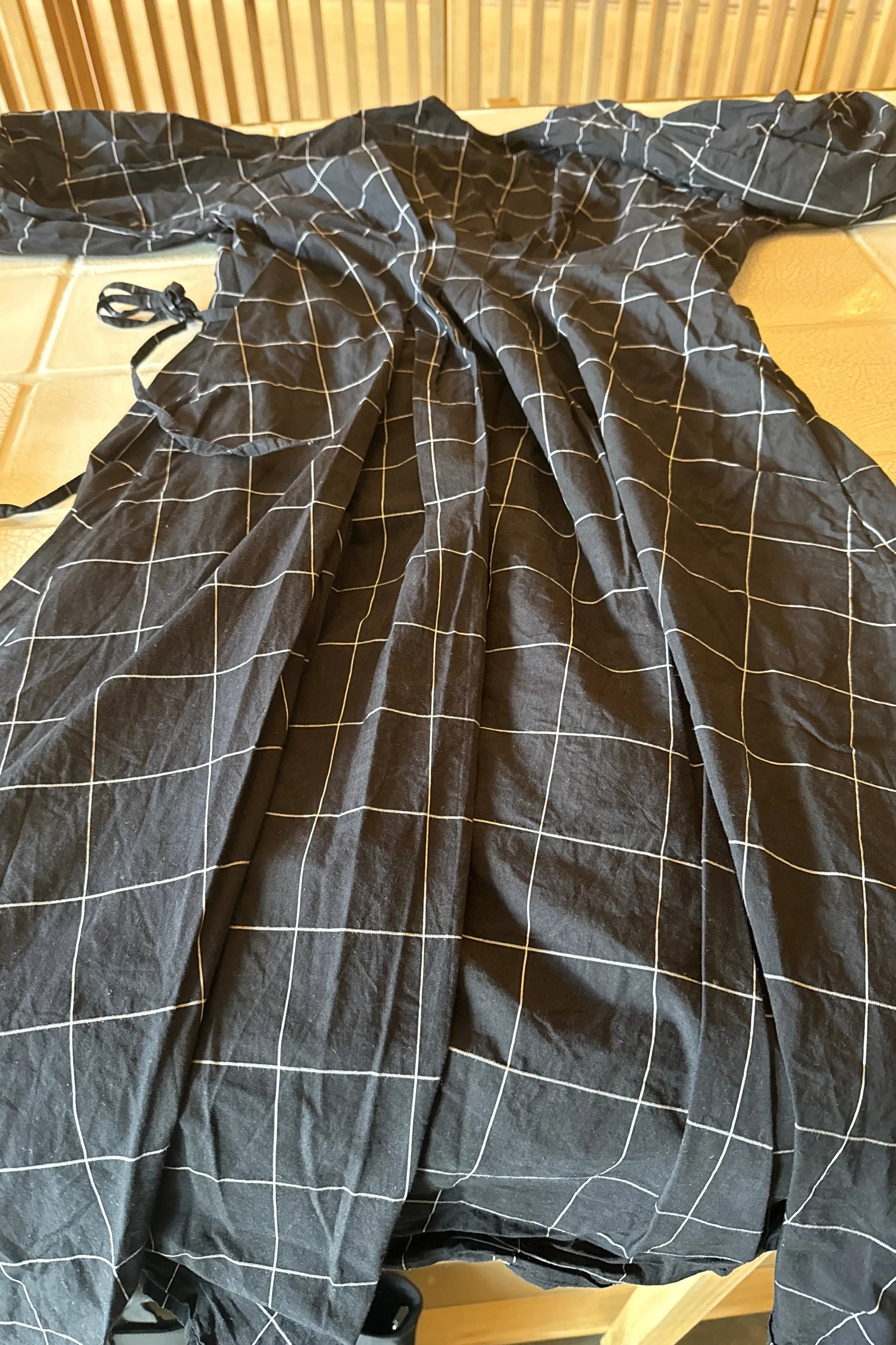 Etel Wrap Dress sold by Kowtow product image thumbnail 3