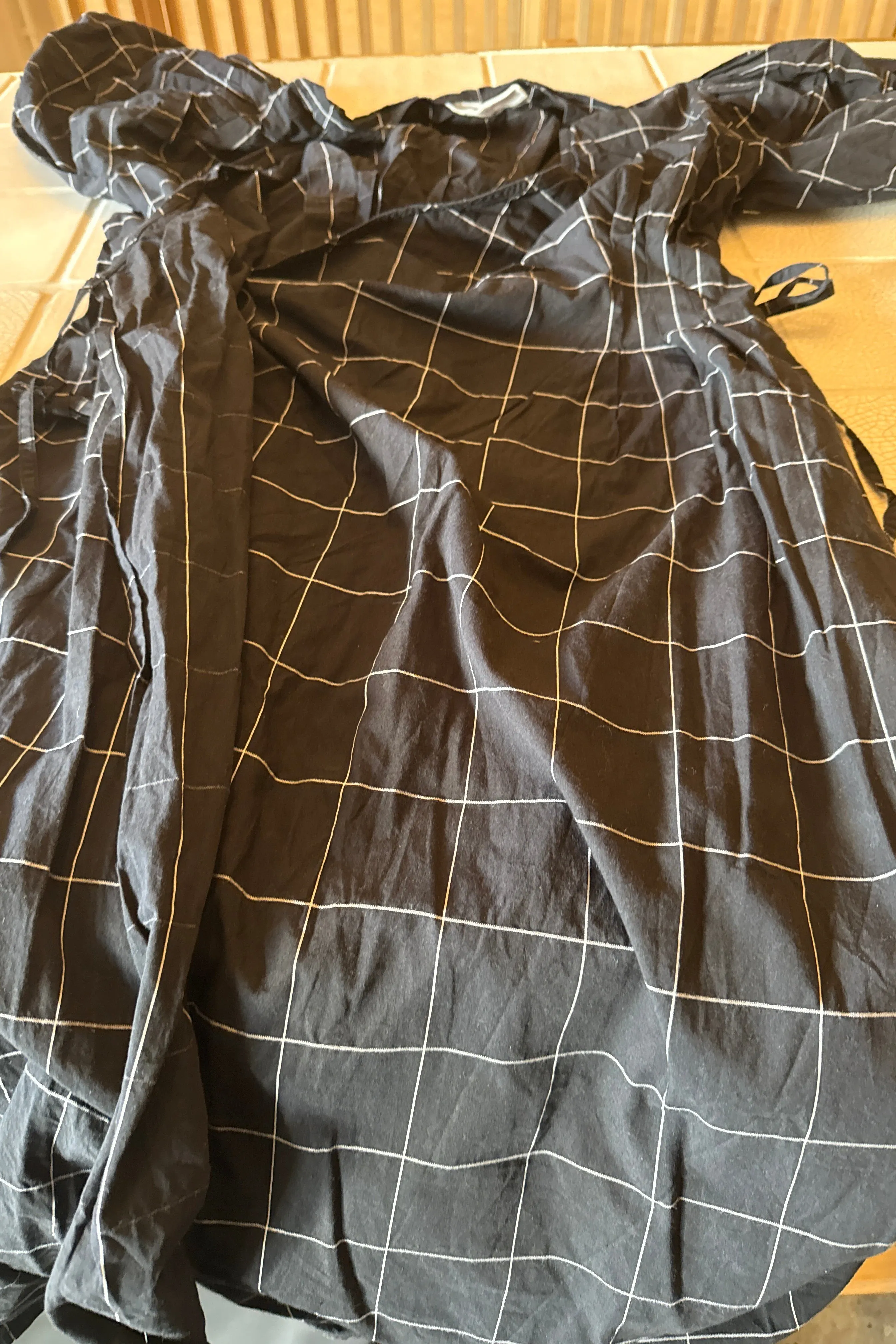 Etel Wrap Dress sold by Kowtow product image thumbnail 2