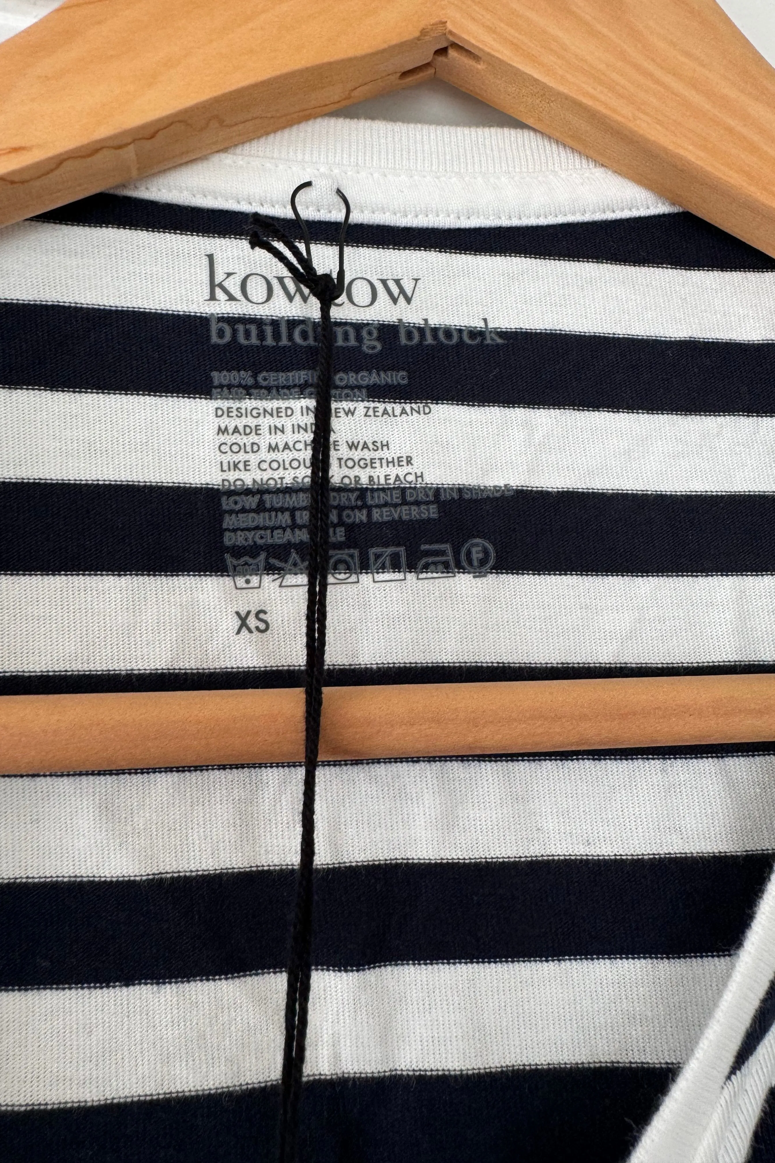 Building Block Boat Neck Dress sold by Kowtow product image thumbnail 5