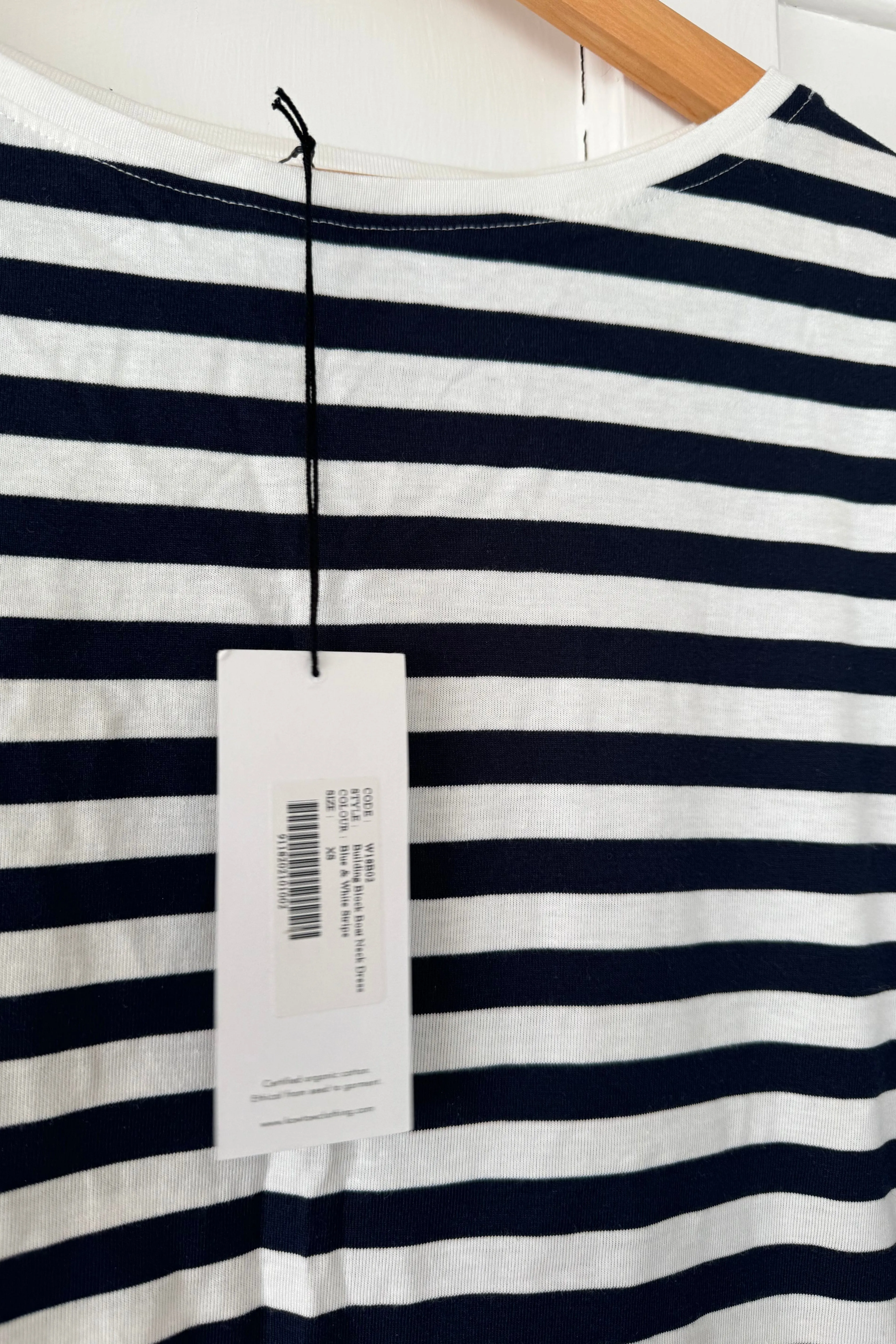 Building Block Boat Neck Dress sold by Kowtow product image thumbnail 4