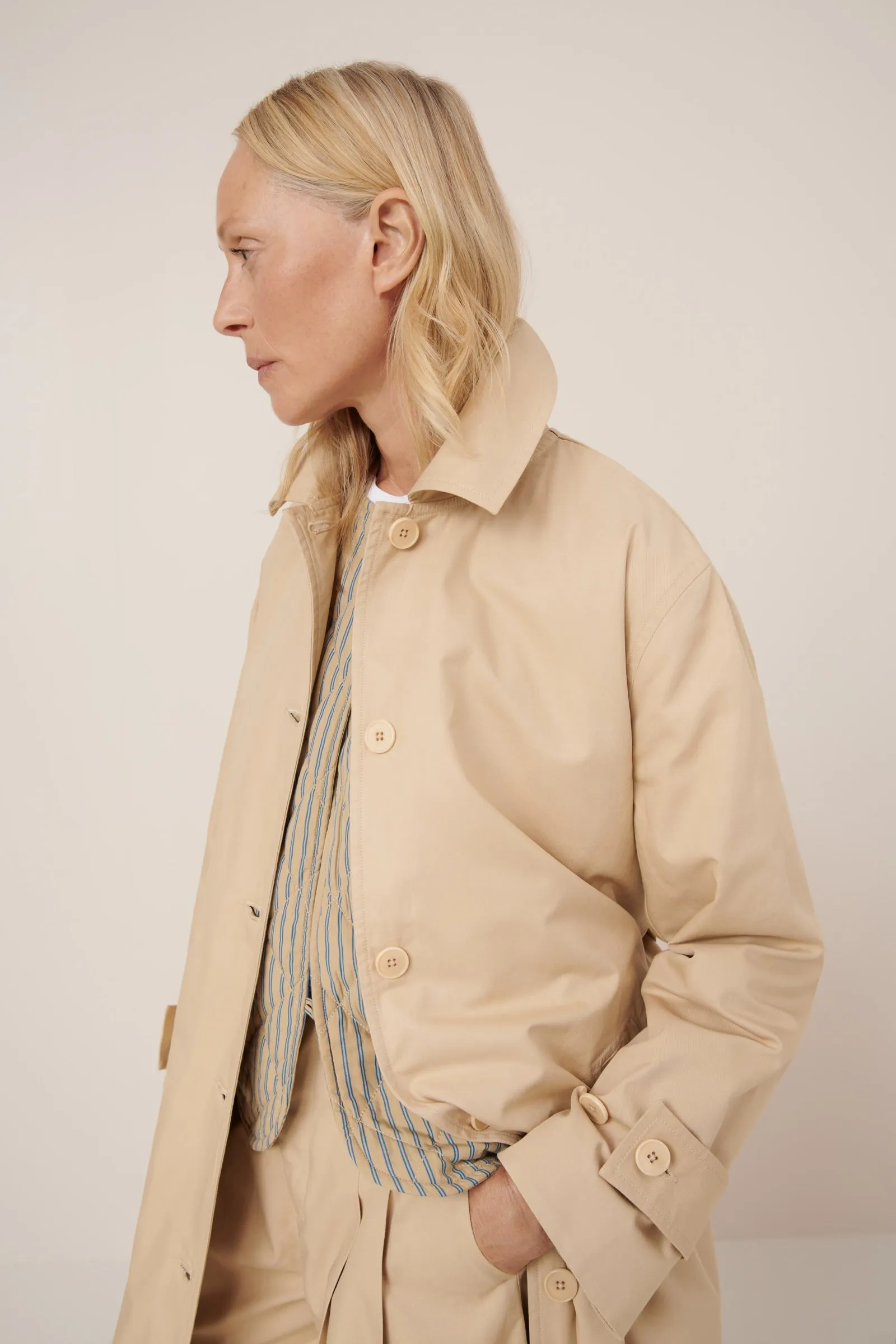 Cleo Trench sold by Kowtow product image thumbnail 5