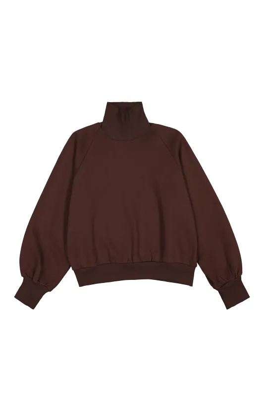 High Neck Sweatshirt sold by Kowtow