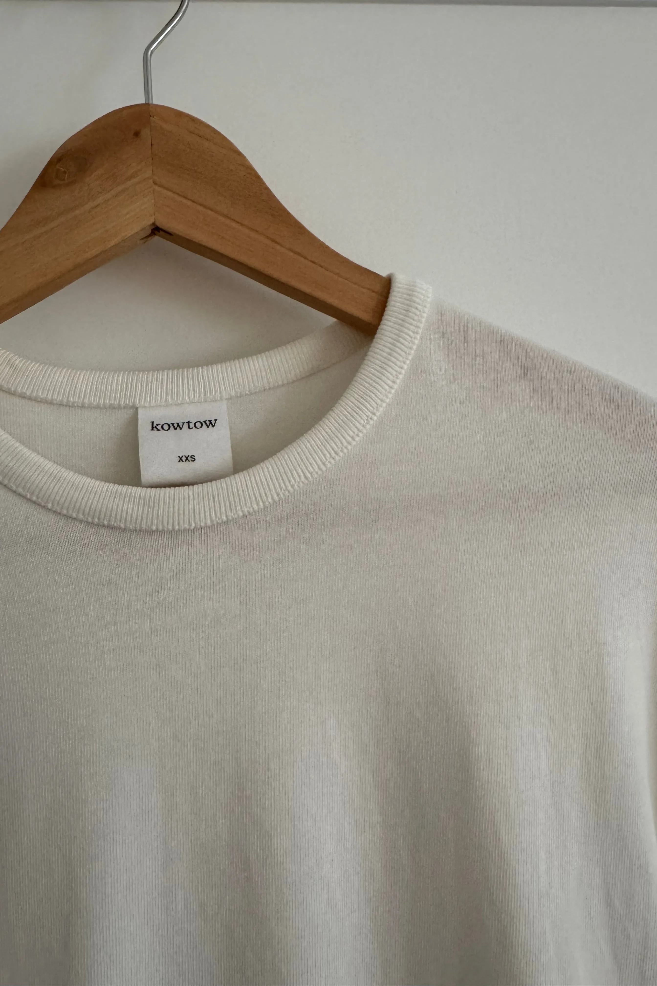 Rib Boxy Tee sold by Kowtow product image thumbnail 4