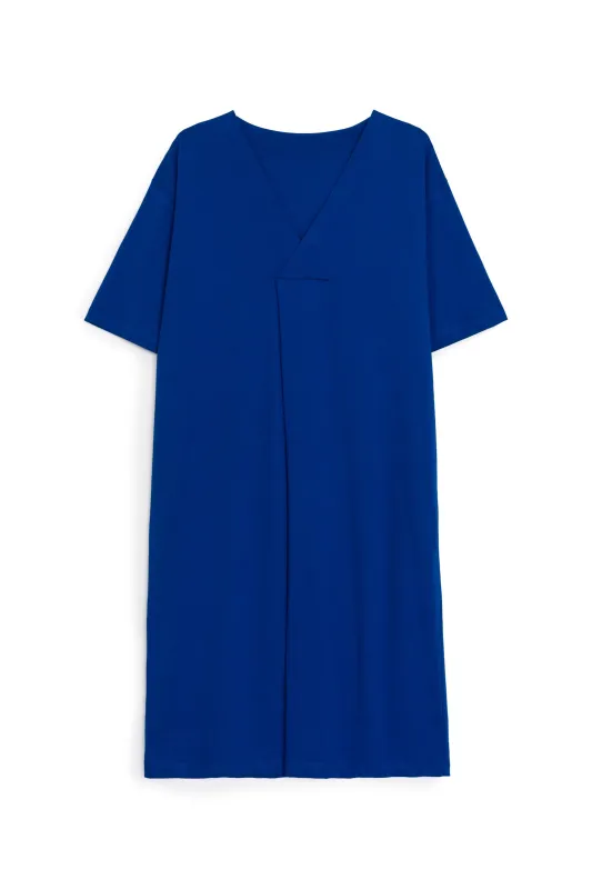 V Neck Pleat Dress sold by Kowtow