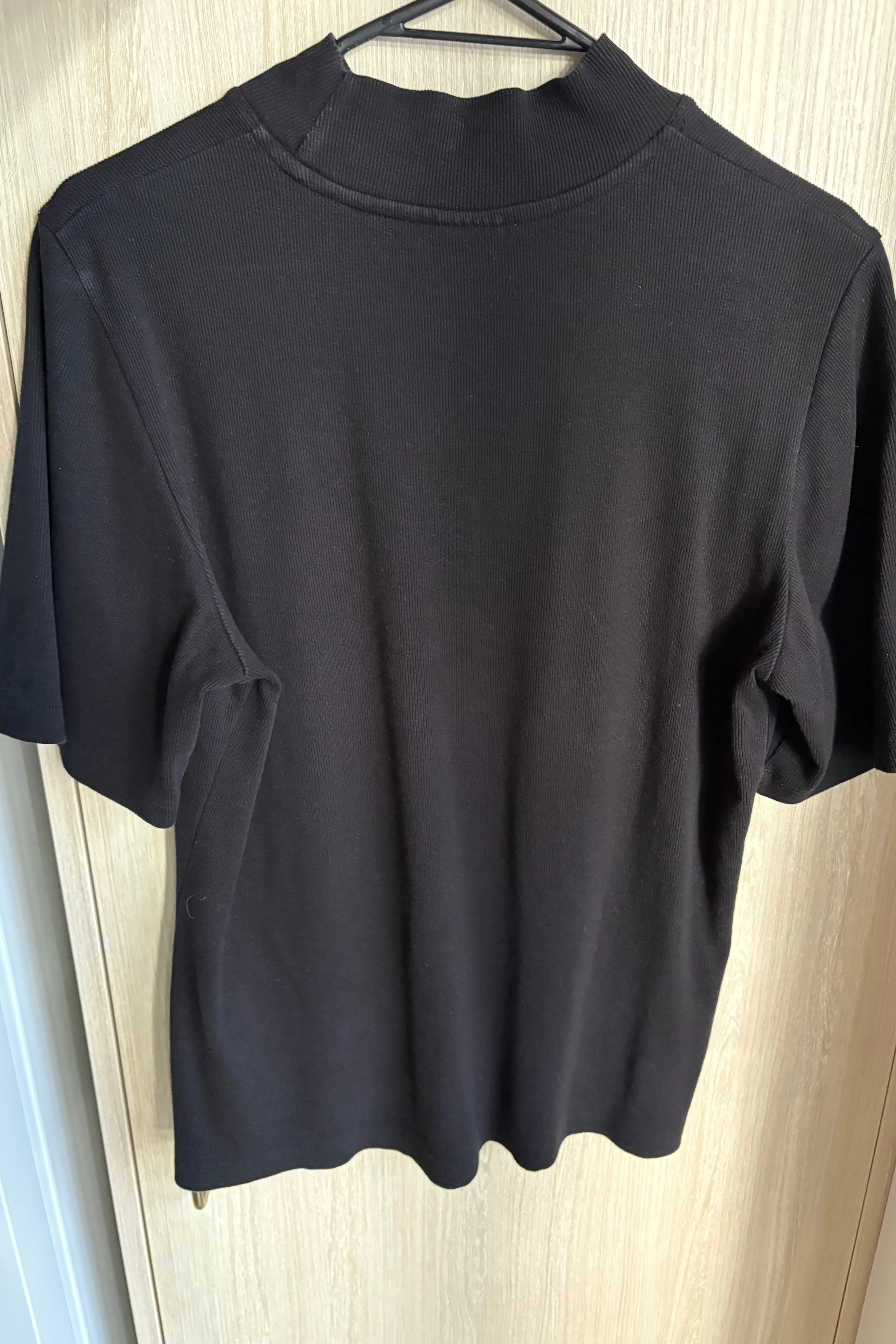 High Neck Rib Tee sold by Kowtow product image thumbnail 3