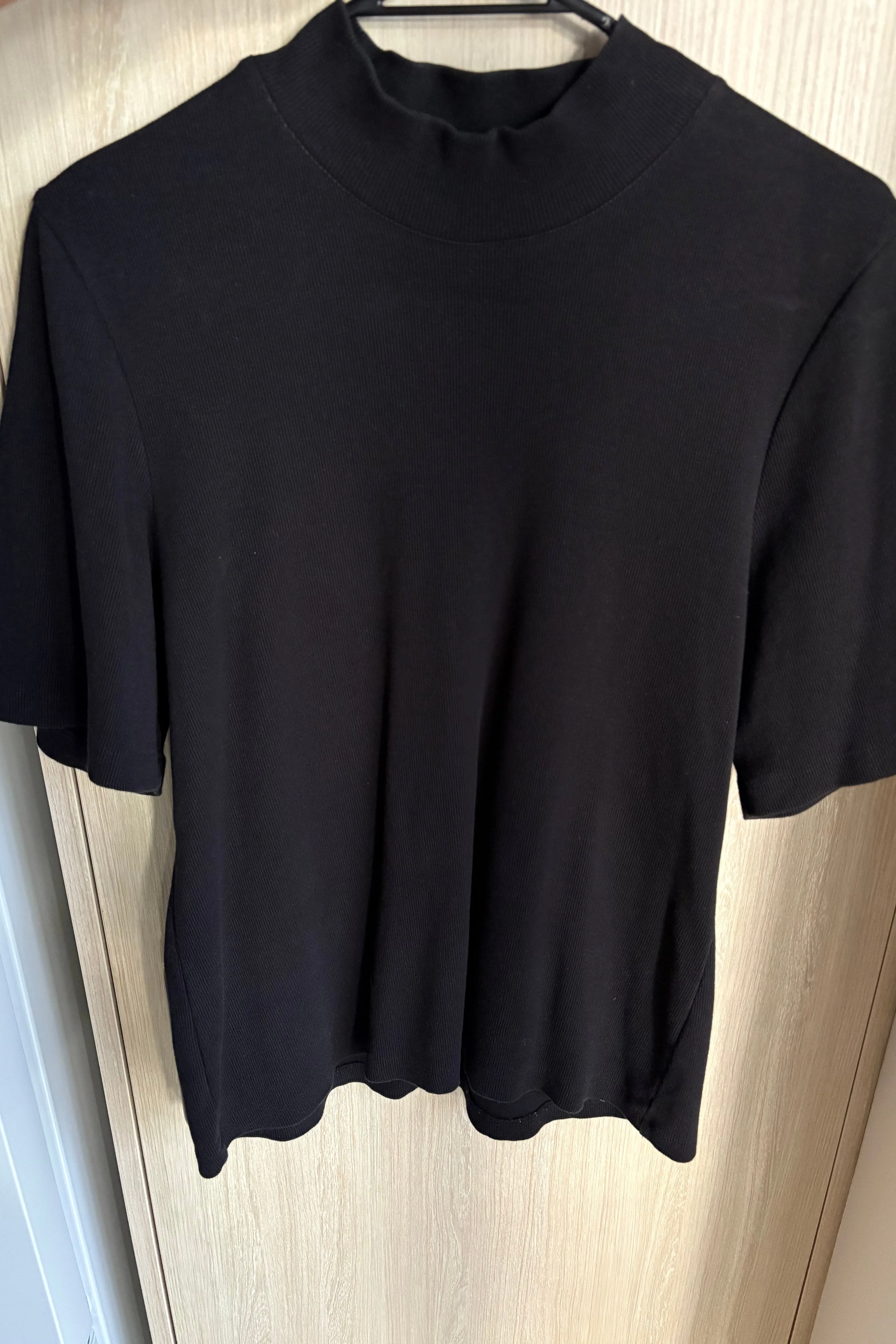 High Neck Rib Tee sold by Kowtow product image thumbnail 2