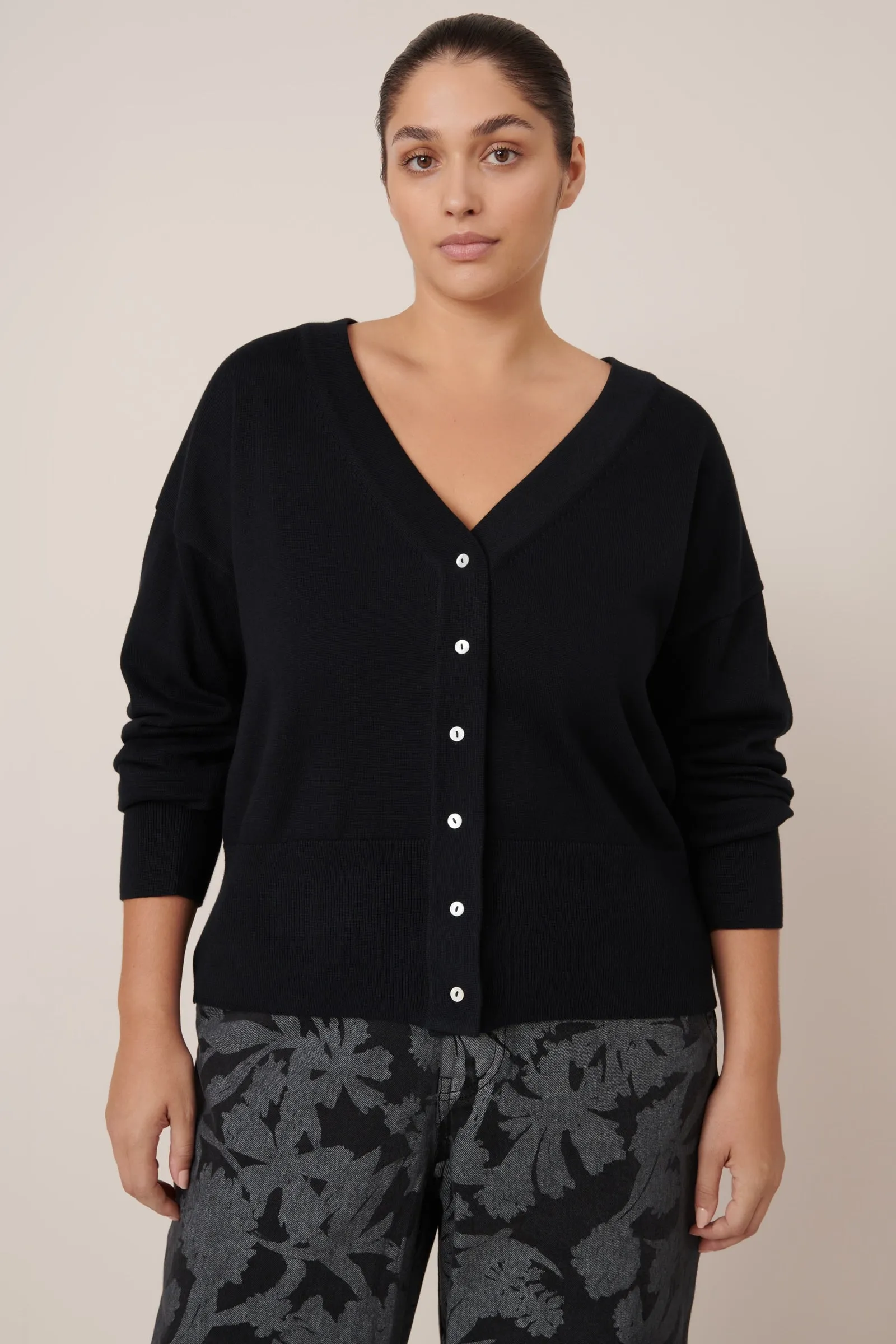 Willow Cardigan sold by Kowtow product image thumbnail 4