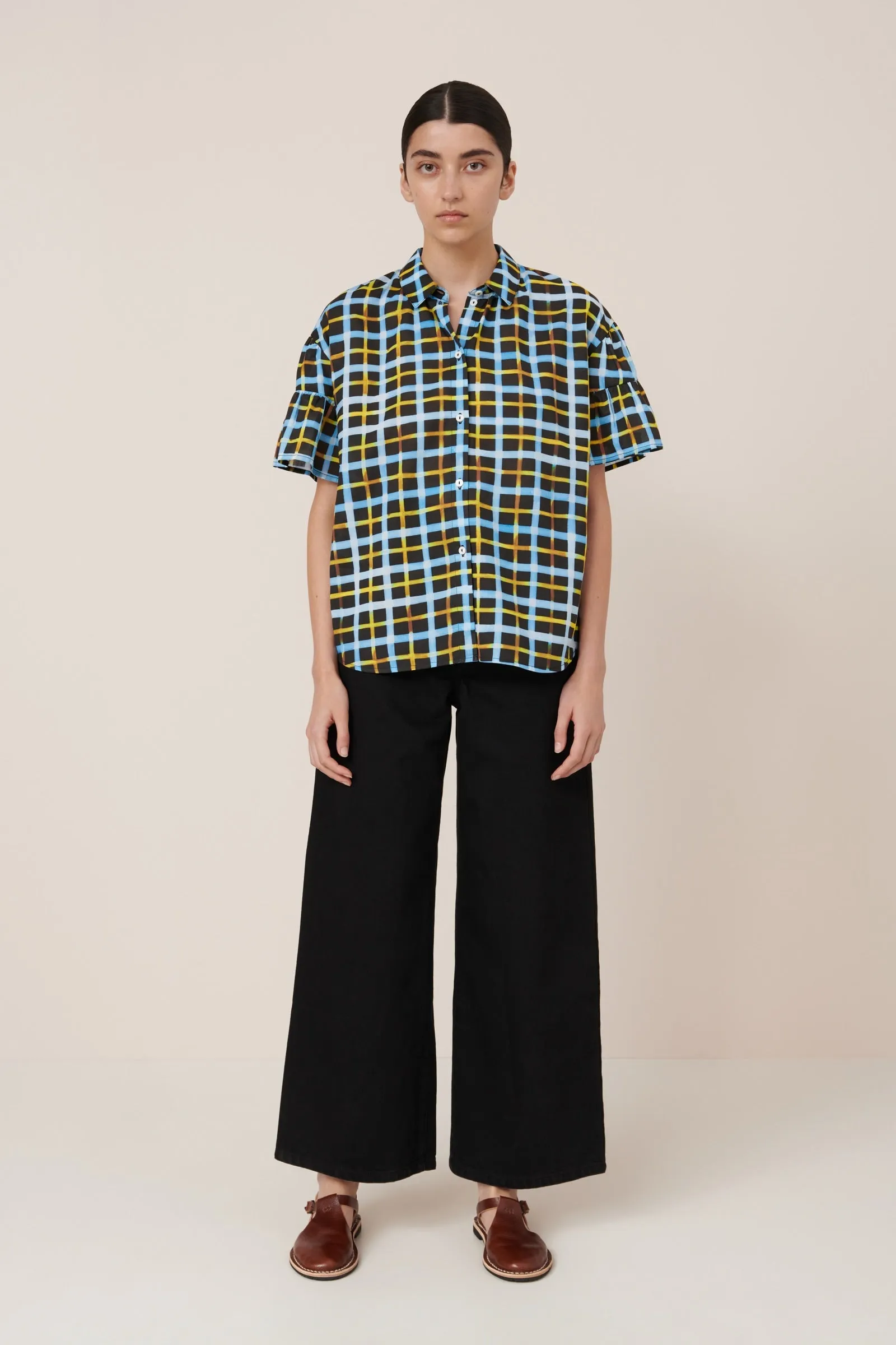 Painterly Blouse sold by Kowtow product image thumbnail 3
