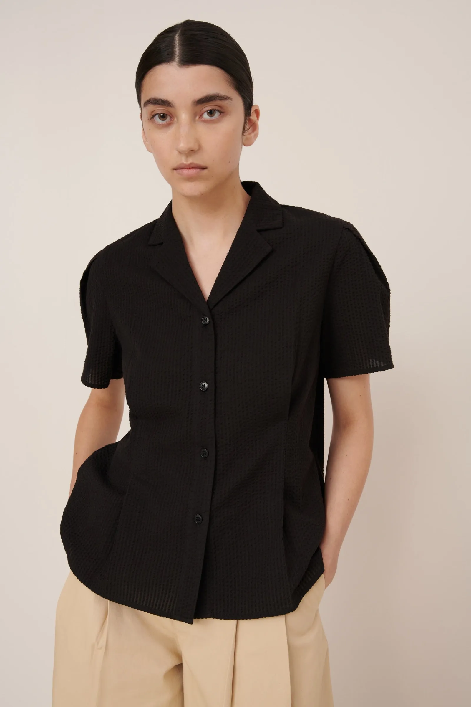 Essence Blouse sold by Kowtow