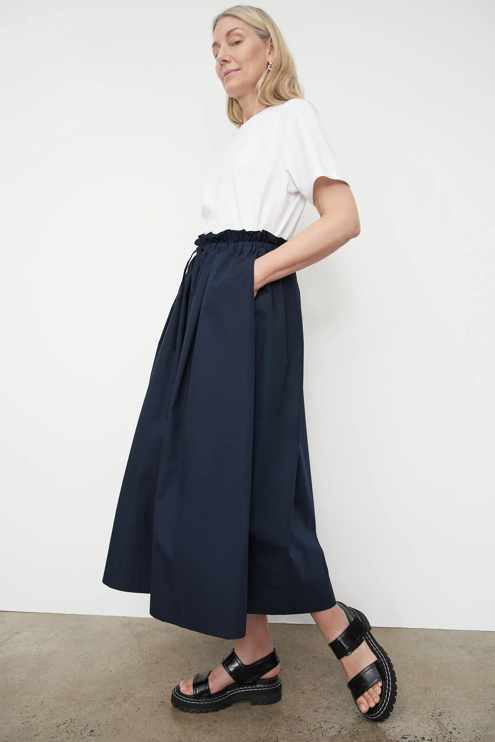 Long Stevie Skirt sold by Kowtow product image thumbnail 4