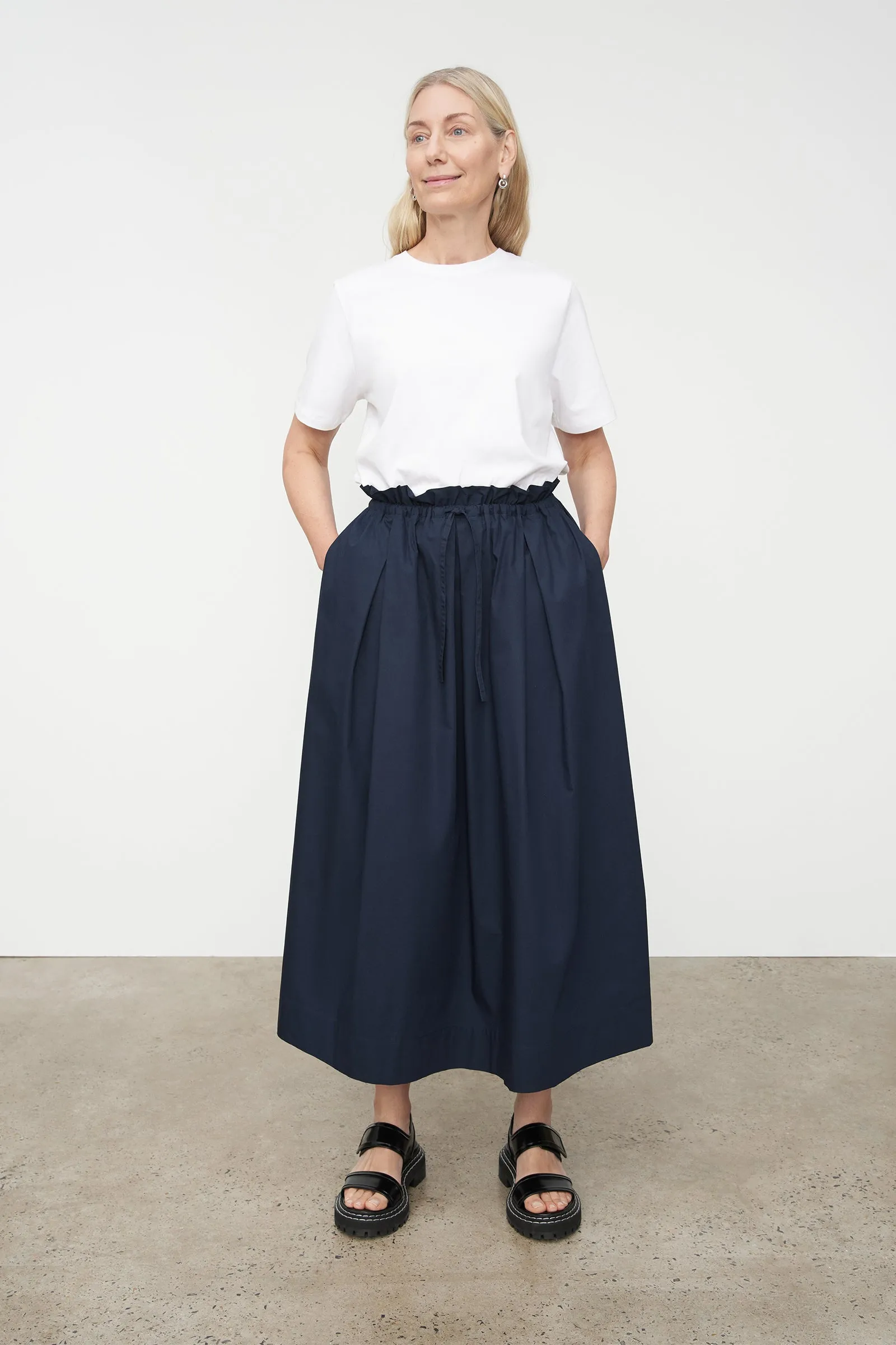 Long Stevie Skirt sold by Kowtow product image thumbnail 2