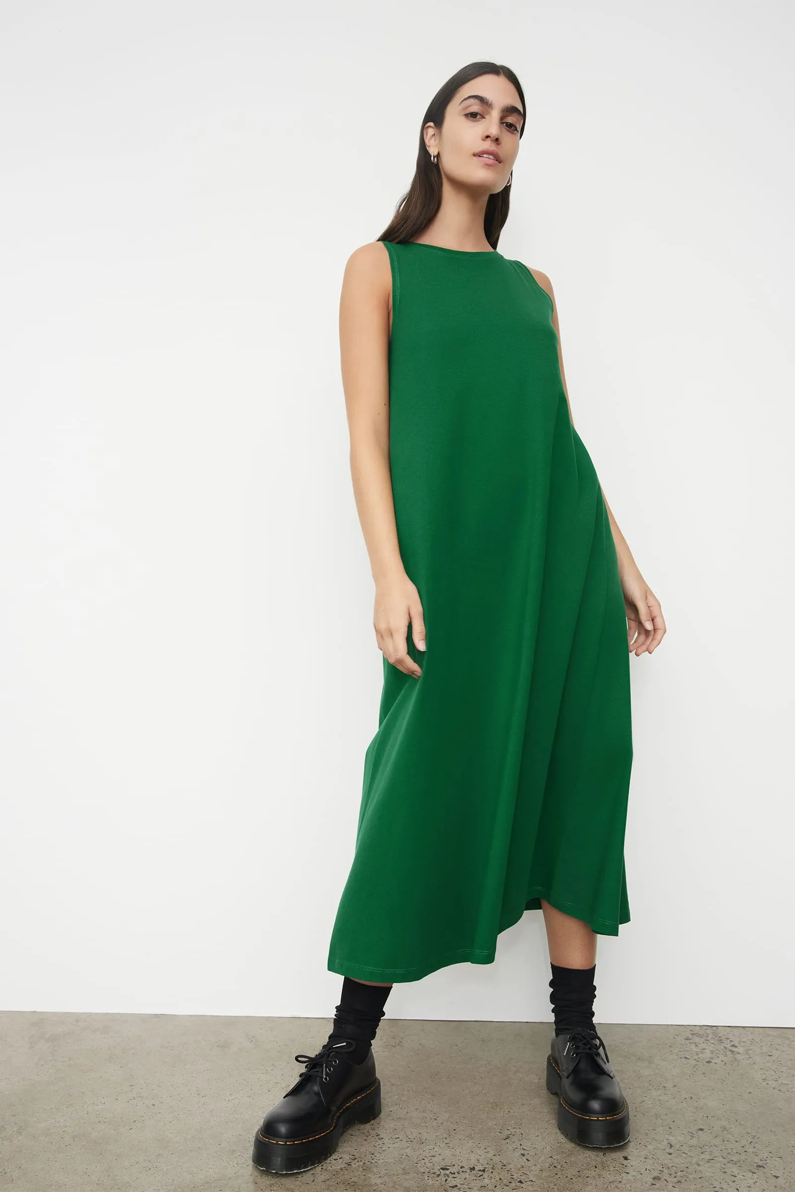 Tank Swing Dress sold by Kowtow product image thumbnail 5