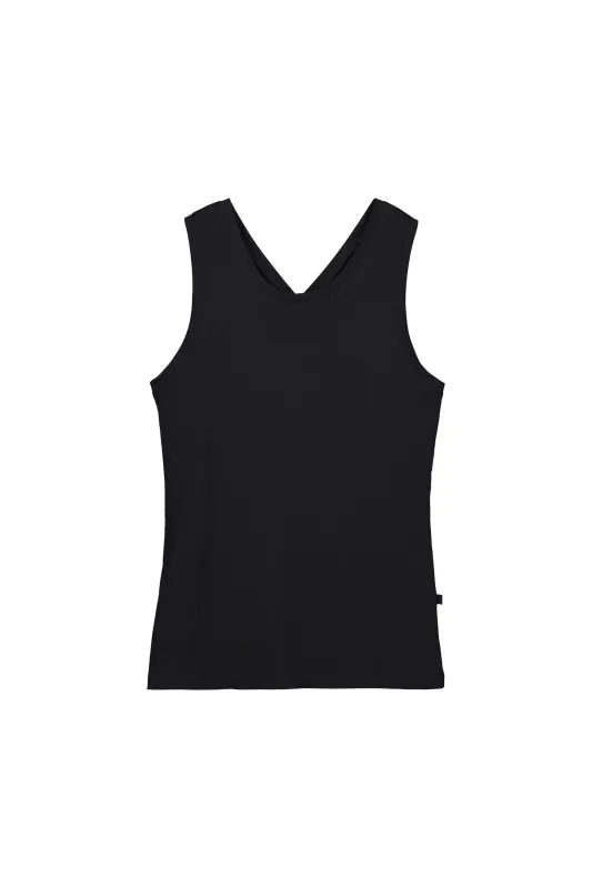 Cross Back Singlet sold by Kowtow