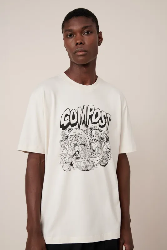 Compost Staple Tee sold by Kowtow