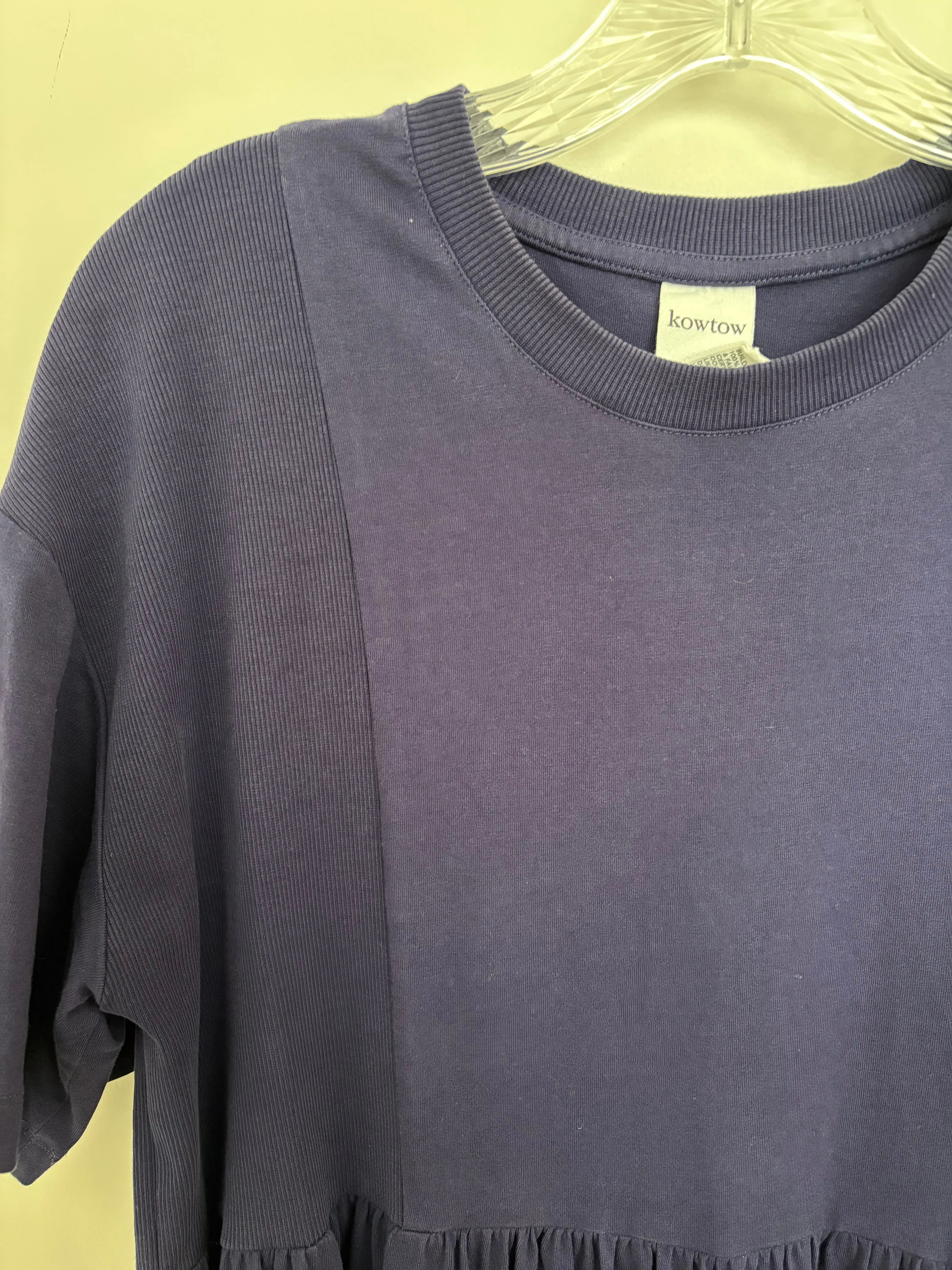 Rib Panel Dress sold by Kowtow product image thumbnail 4