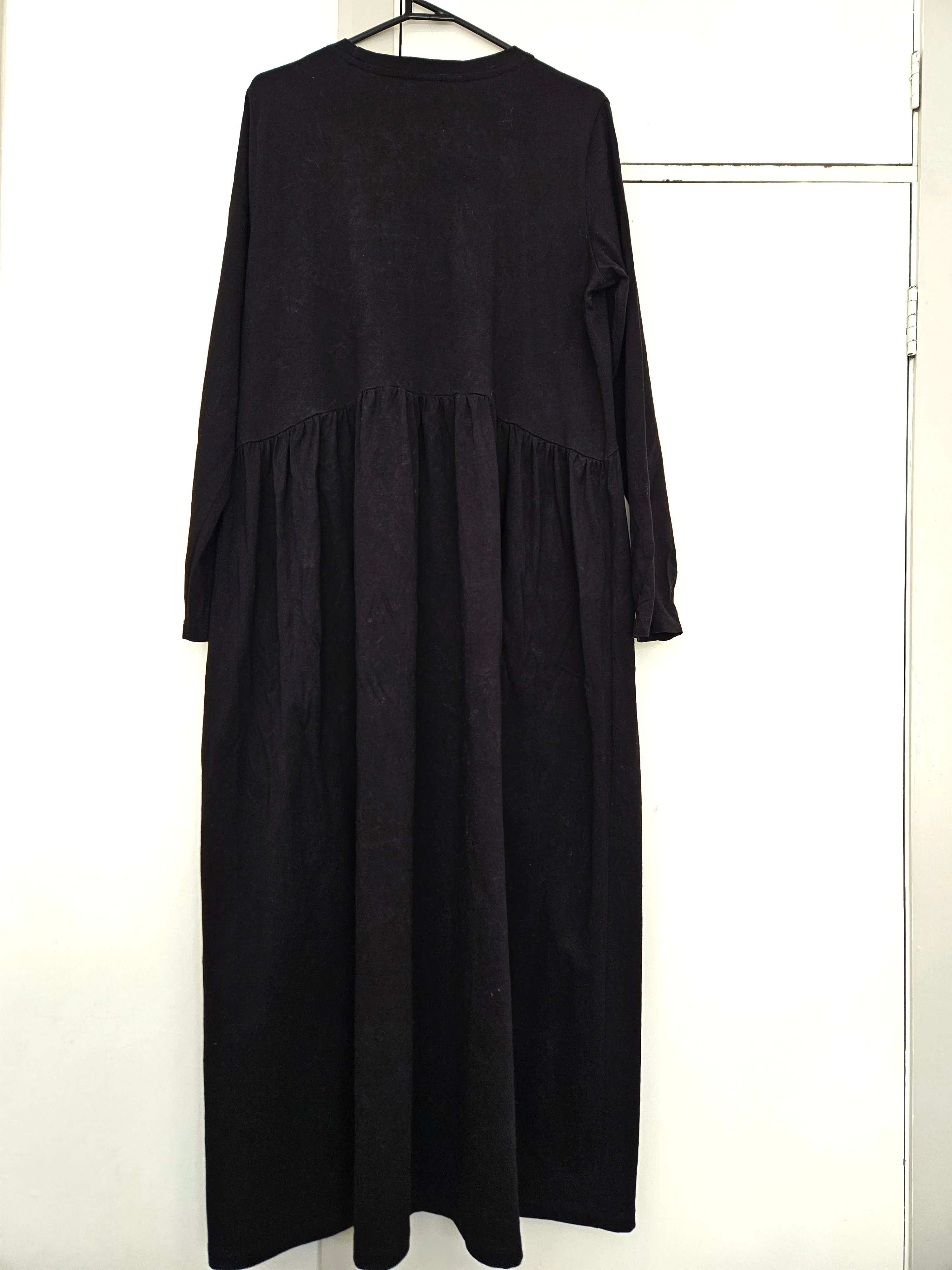 Long Sleeve Gather Dress sold by Kowtow product image thumbnail 2