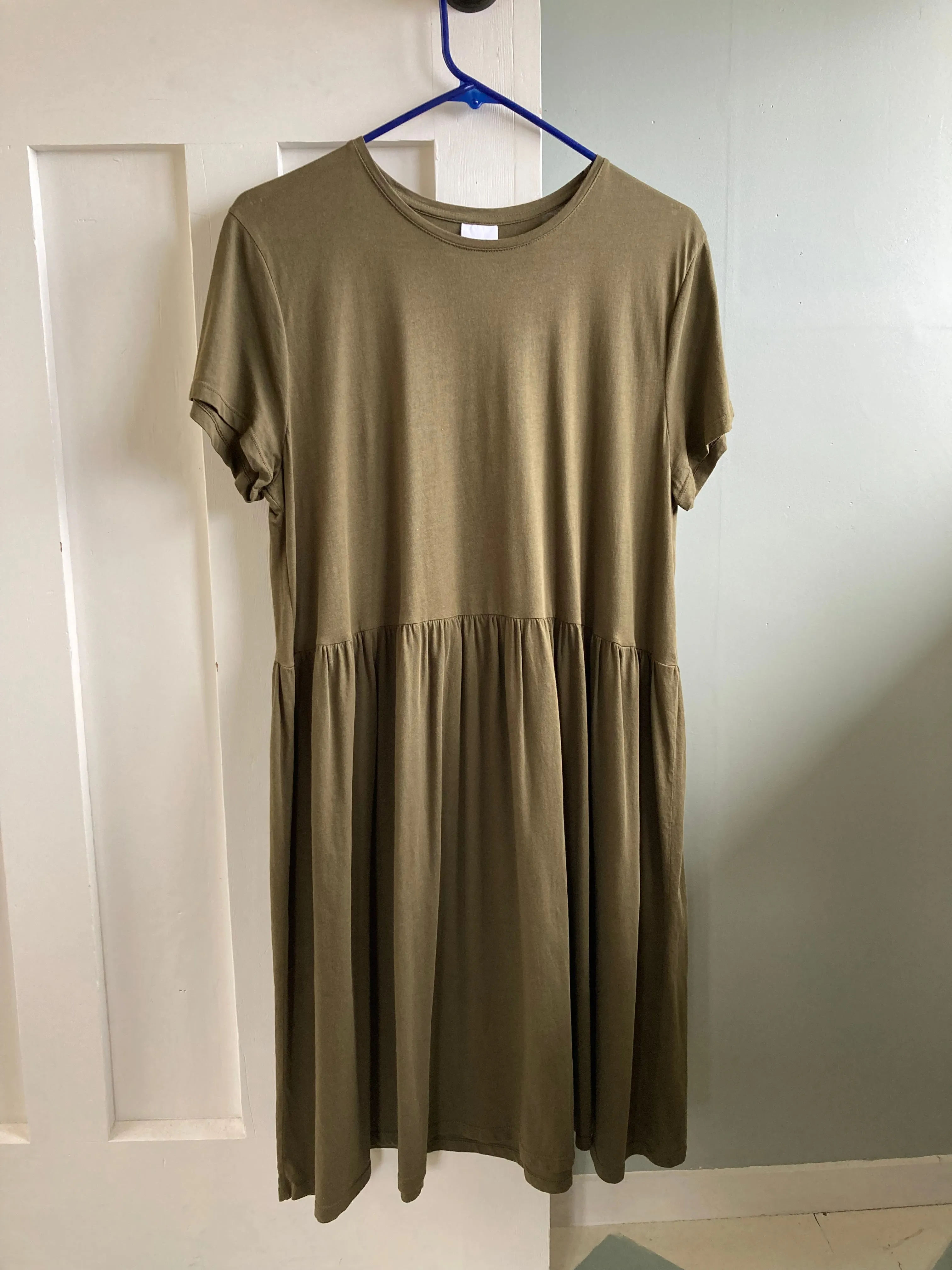 Gather Tee Dress sold by Kowtow product image thumbnail 2