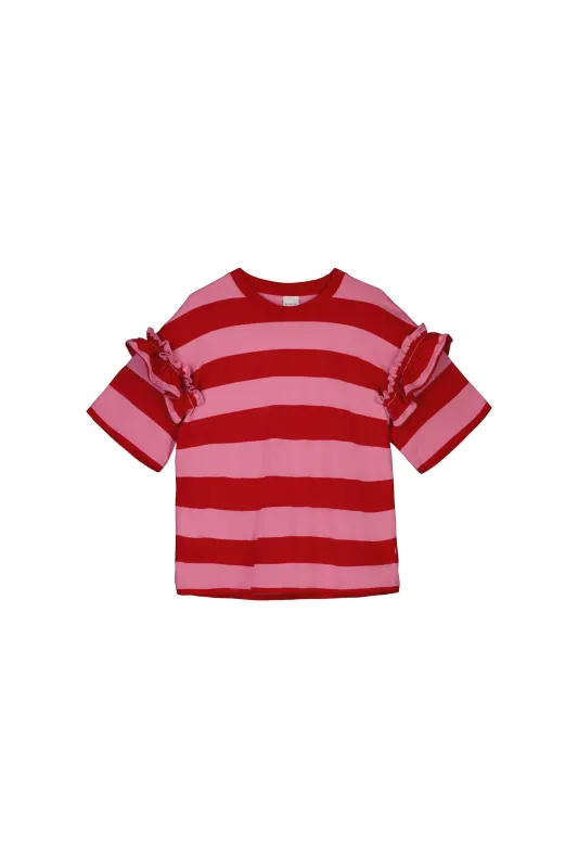 Frill Sleeve Tee sold by Kowtow