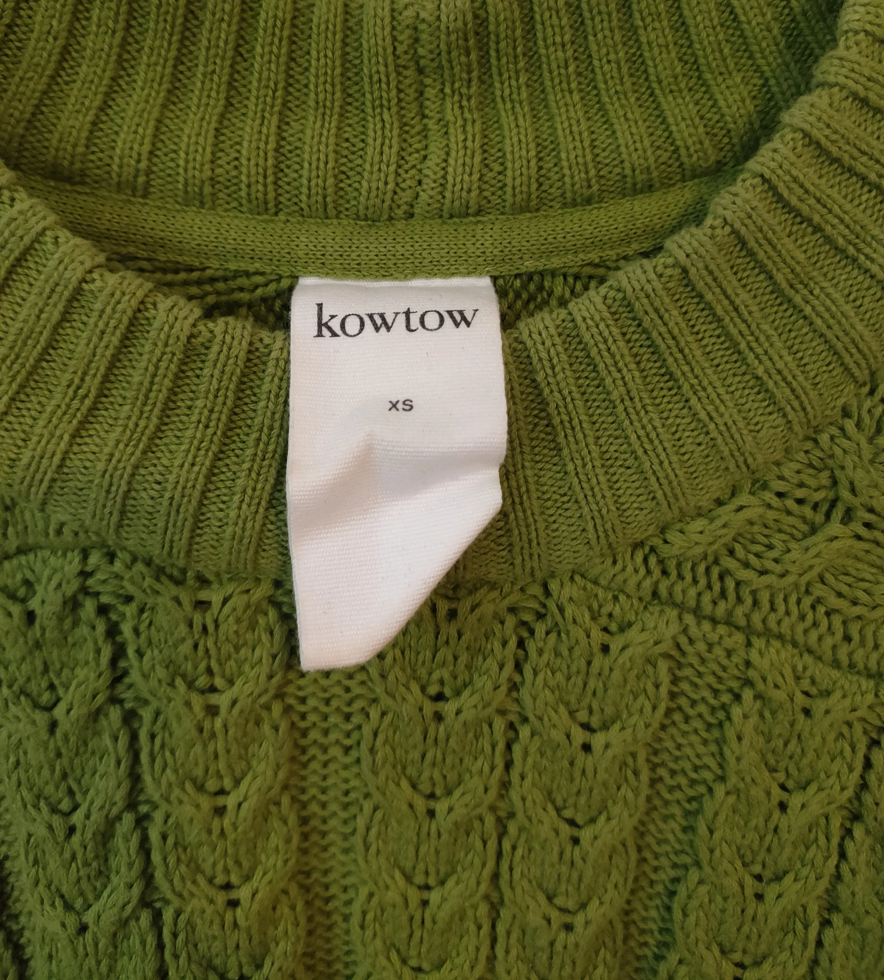 Cable Sweater sold by Kowtow product image thumbnail 4