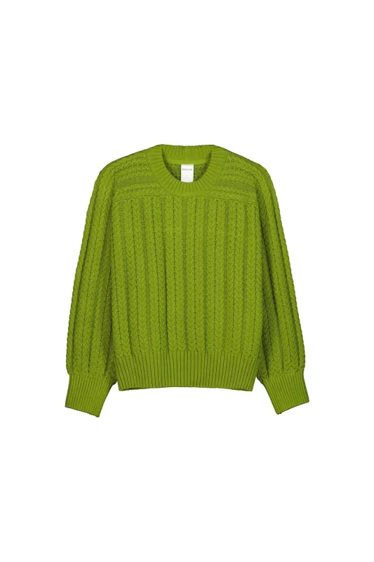 Cable Sweater sold by Kowtow