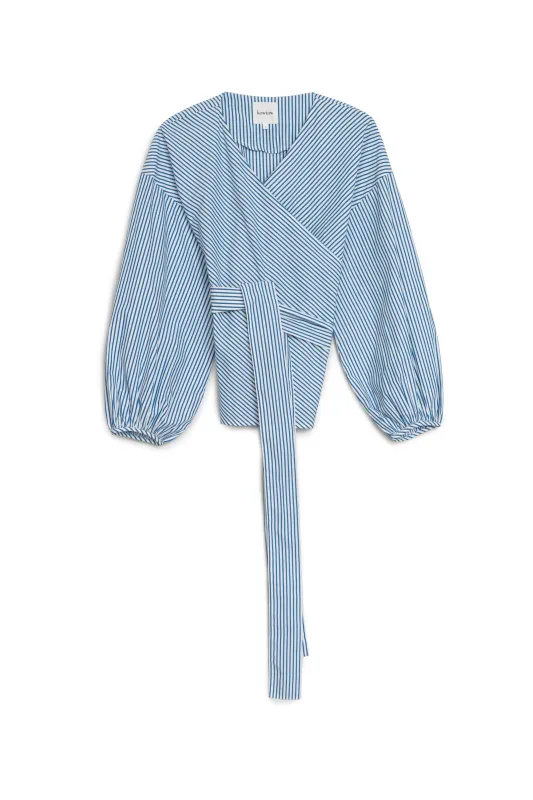 Journey Wrap Top sold by Kowtow