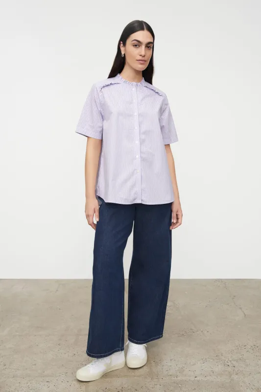 Short Sleeve Lucie Shirt sold by Kowtow