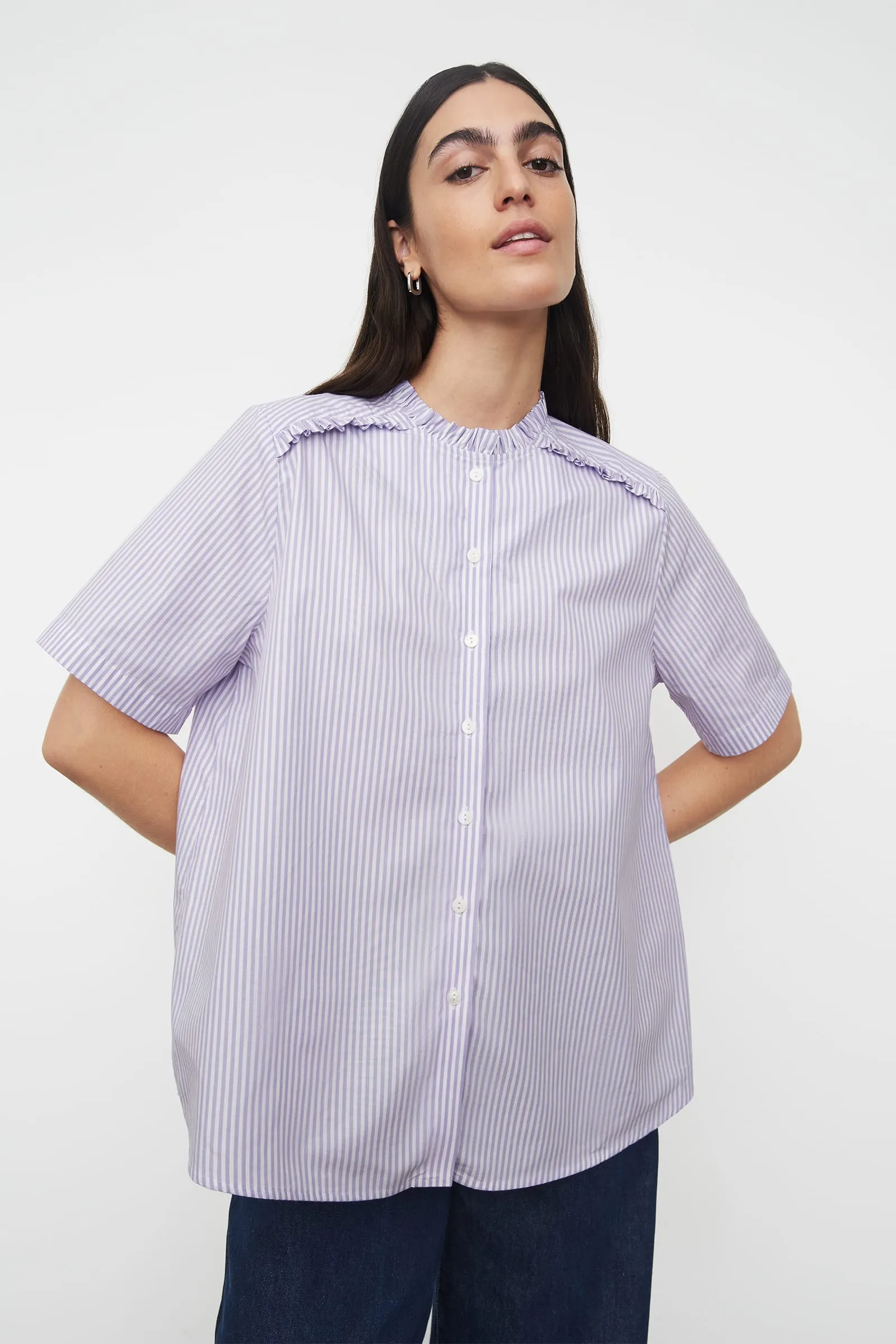 Short Sleeve Lucie Shirt sold by Kowtow product image thumbnail 2