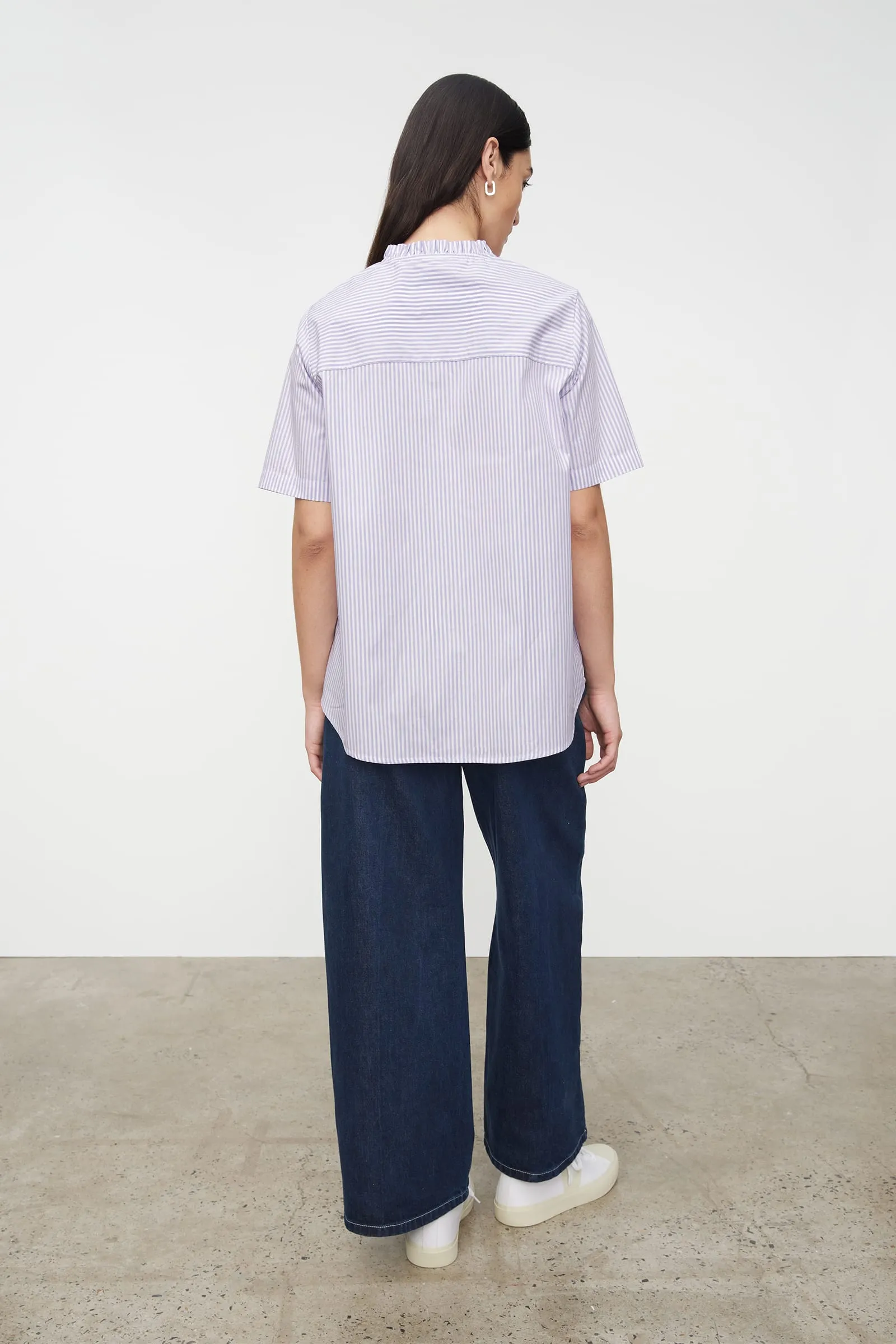 Short Sleeve Lucie Shirt sold by Kowtow product image thumbnail 4
