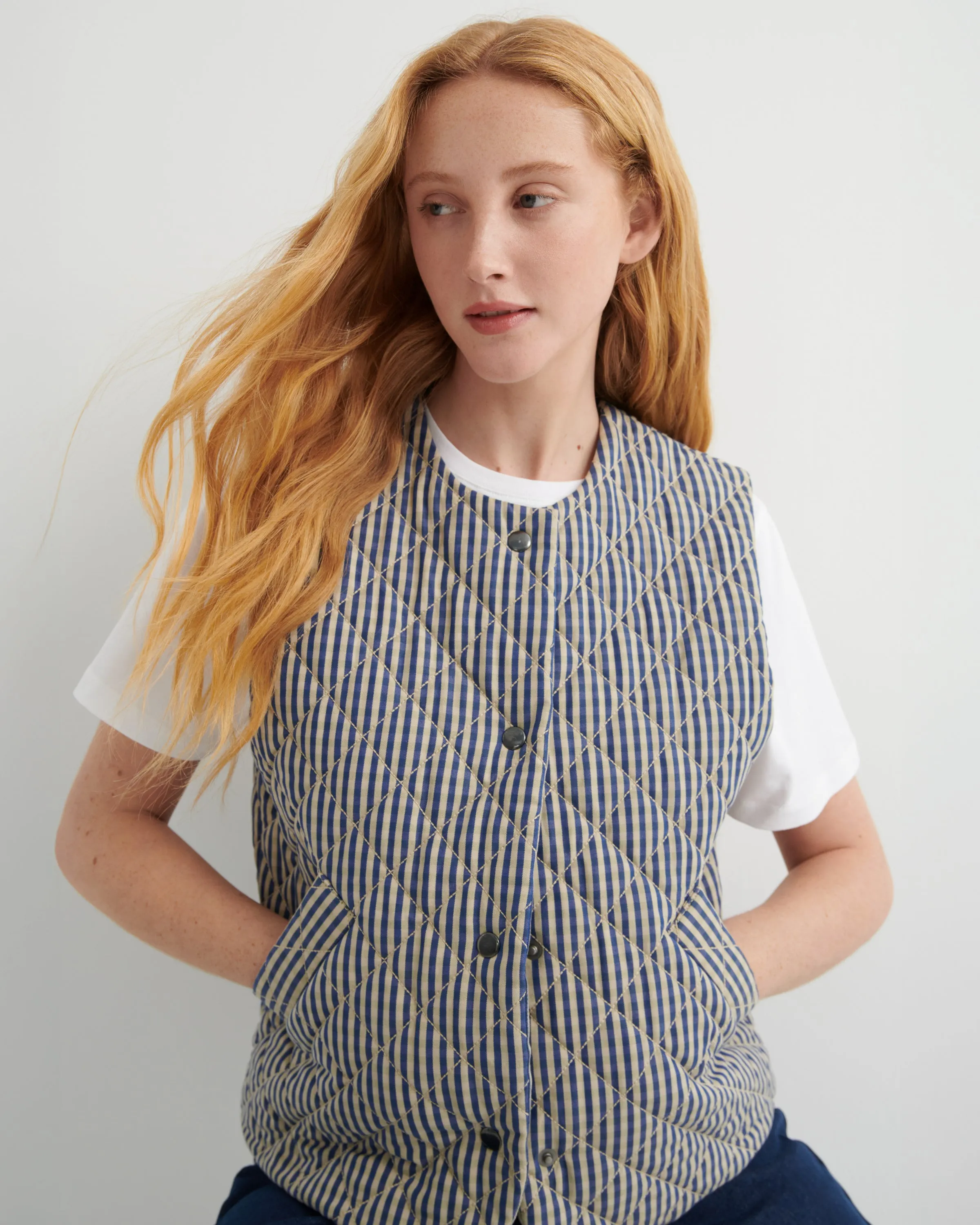Quilter Vest sold by Kowtow product image thumbnail 3