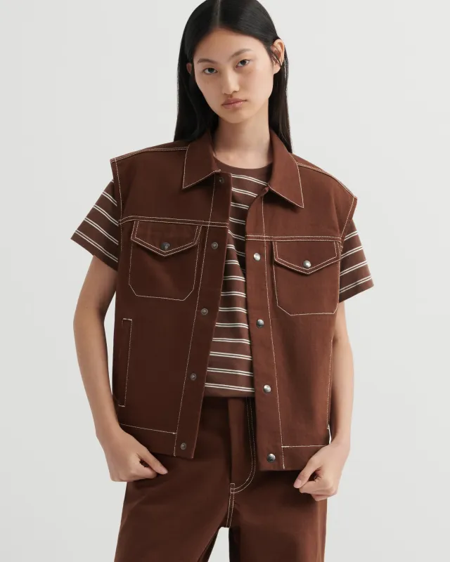 Worker Vest sold by Kowtow