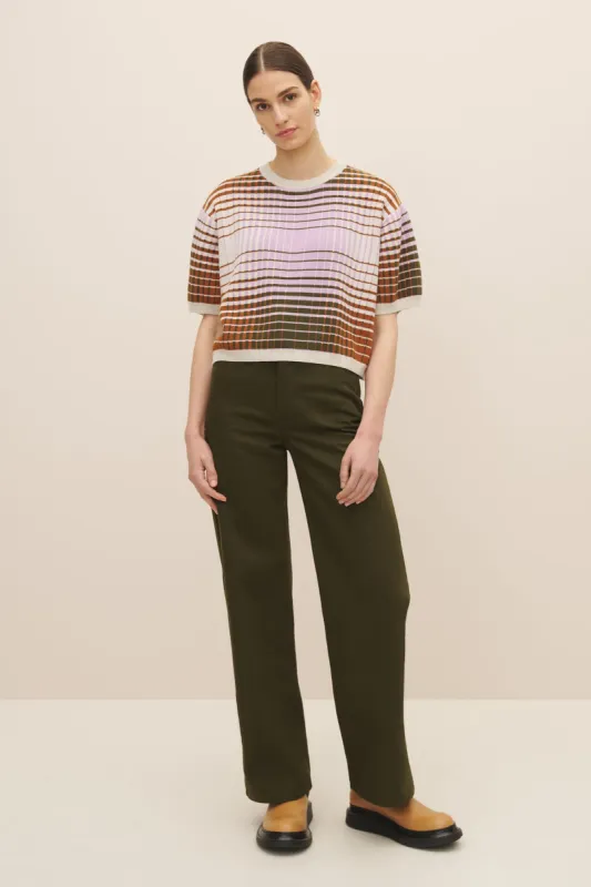 Gradient Knit Top made by Kowtow