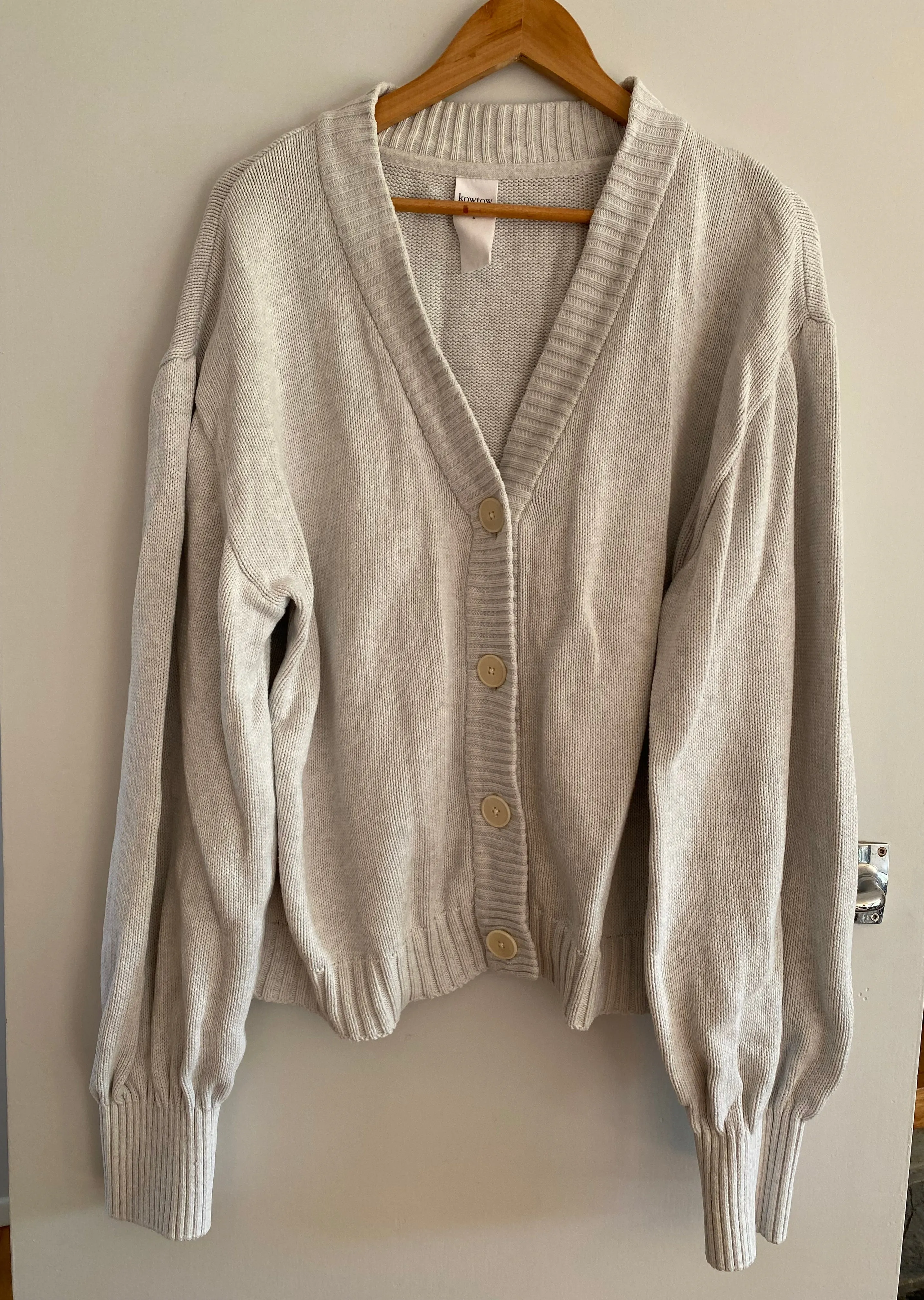 Arc Cardigan sold by Kowtow product image thumbnail 2