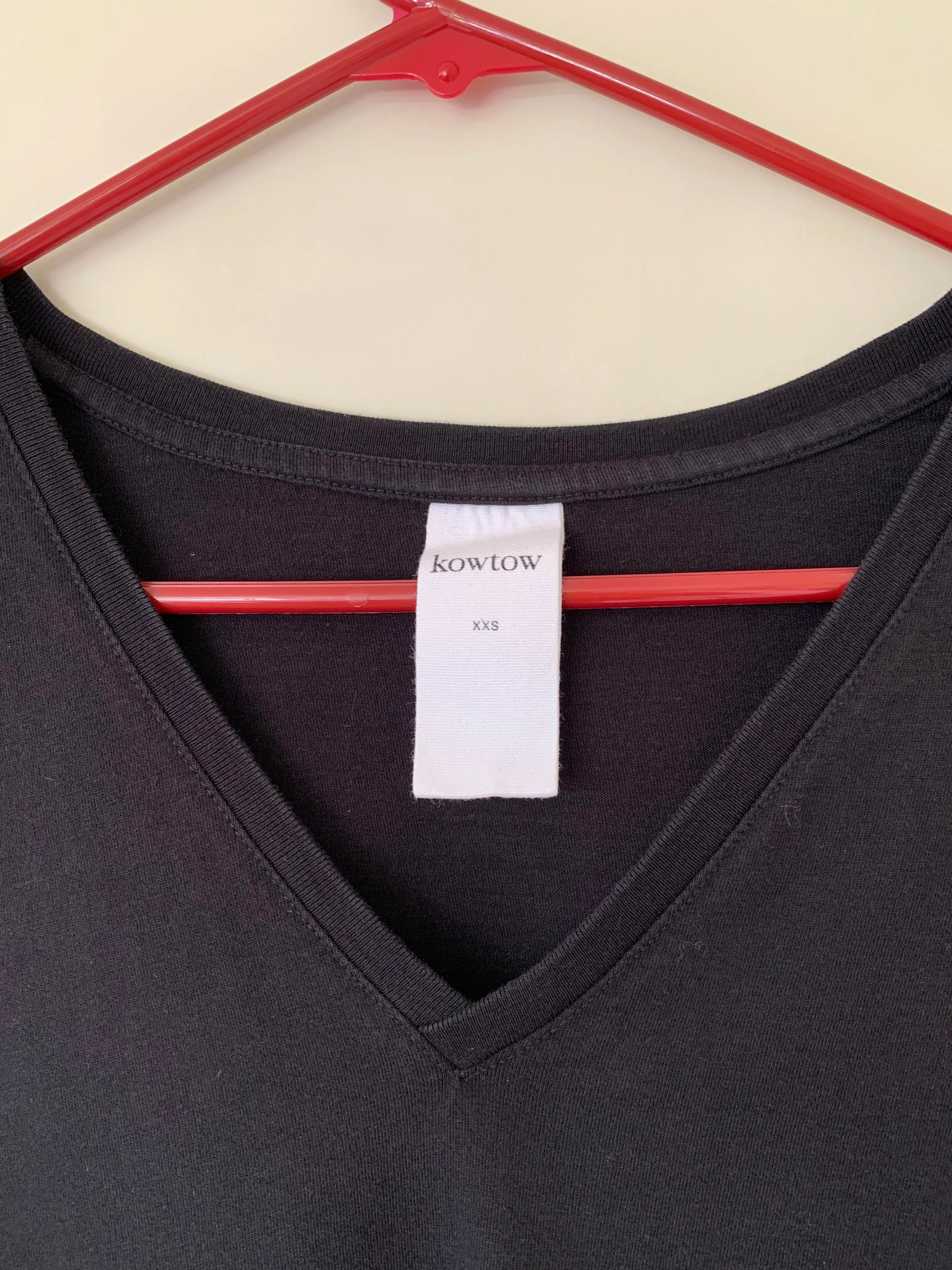 Oversized V Neck Top sold by Kowtow product image thumbnail 4